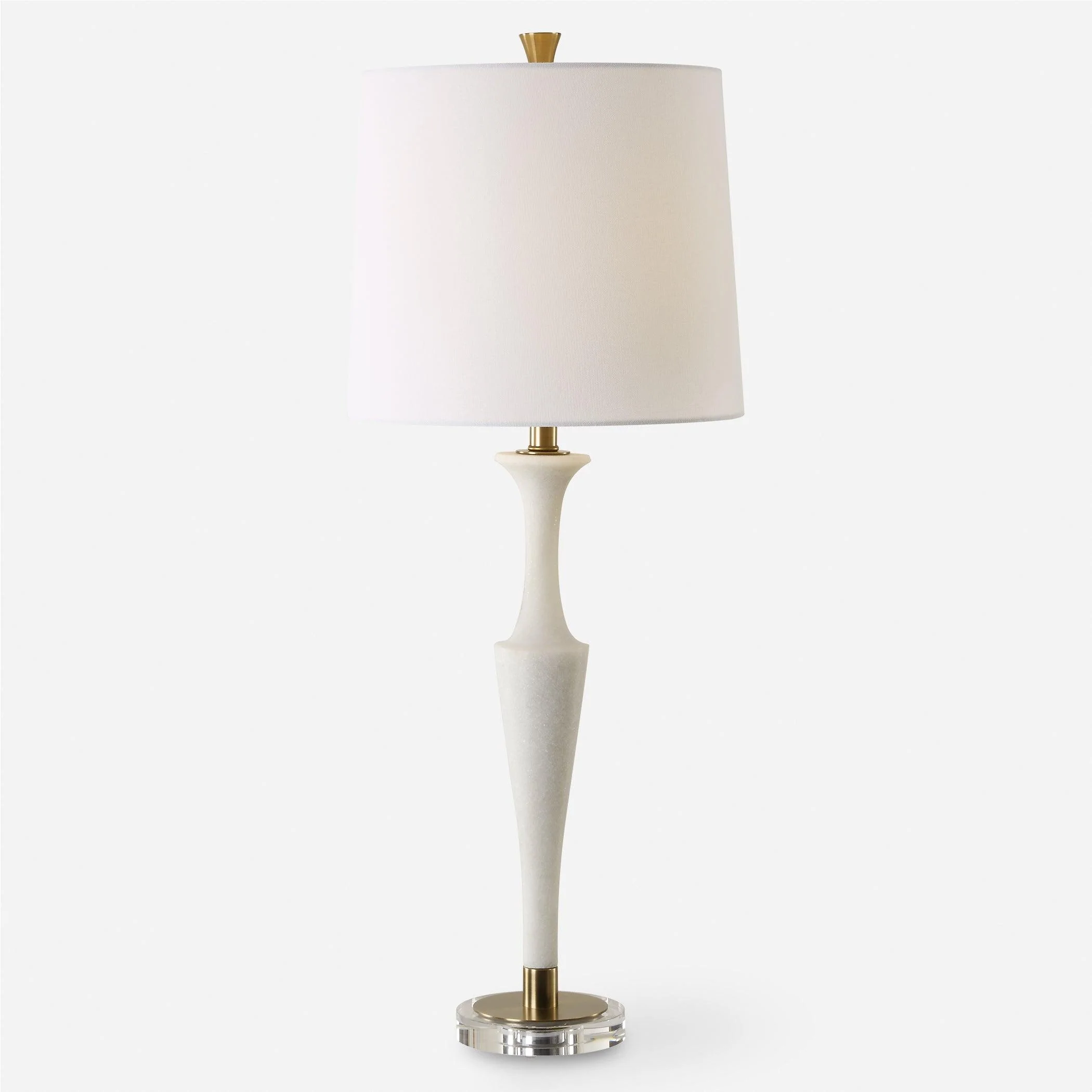 Colette White Stone Table Lamp - Frankwebs