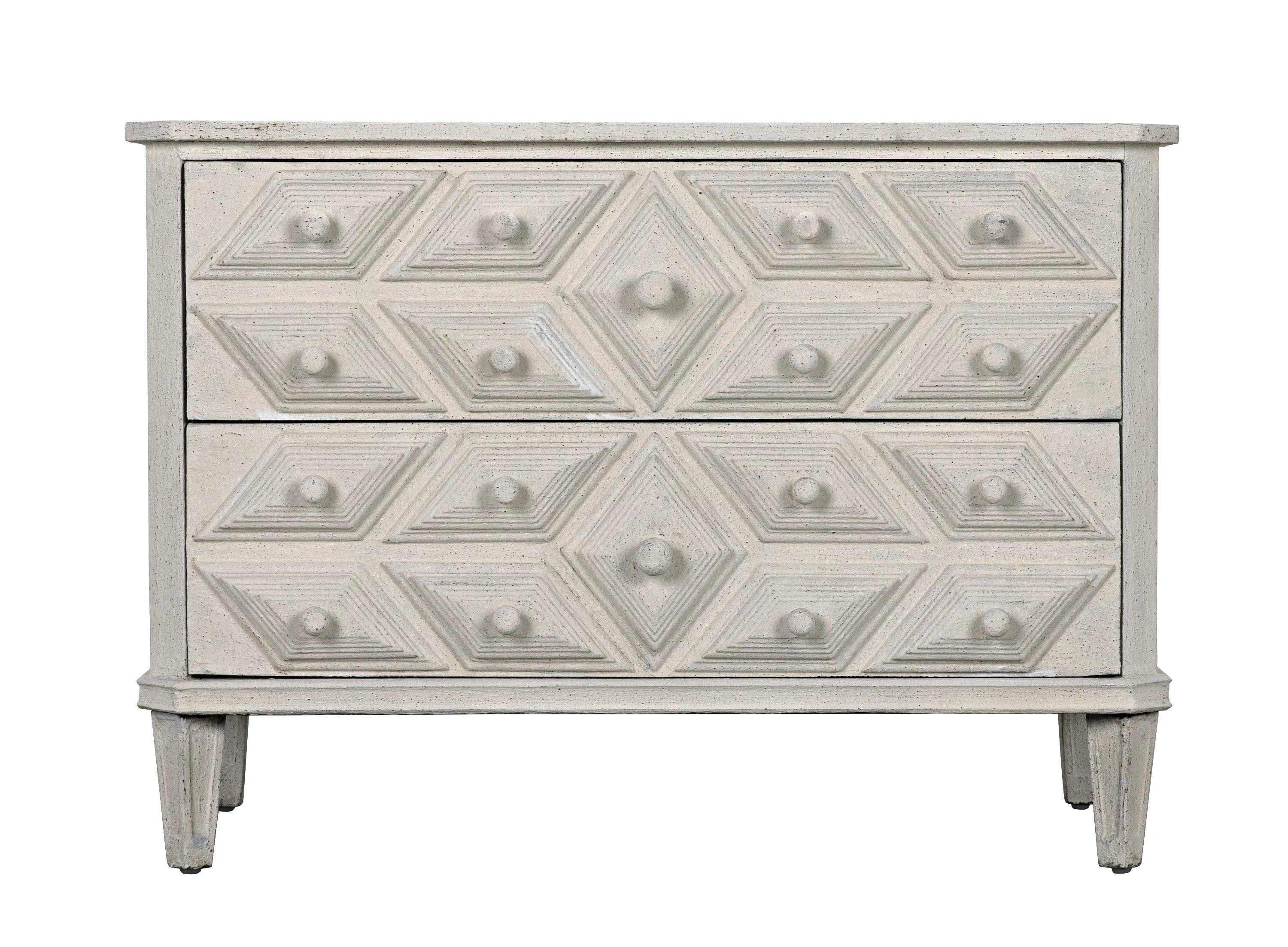 Giza Dresser, White Weathered - Frankwebs