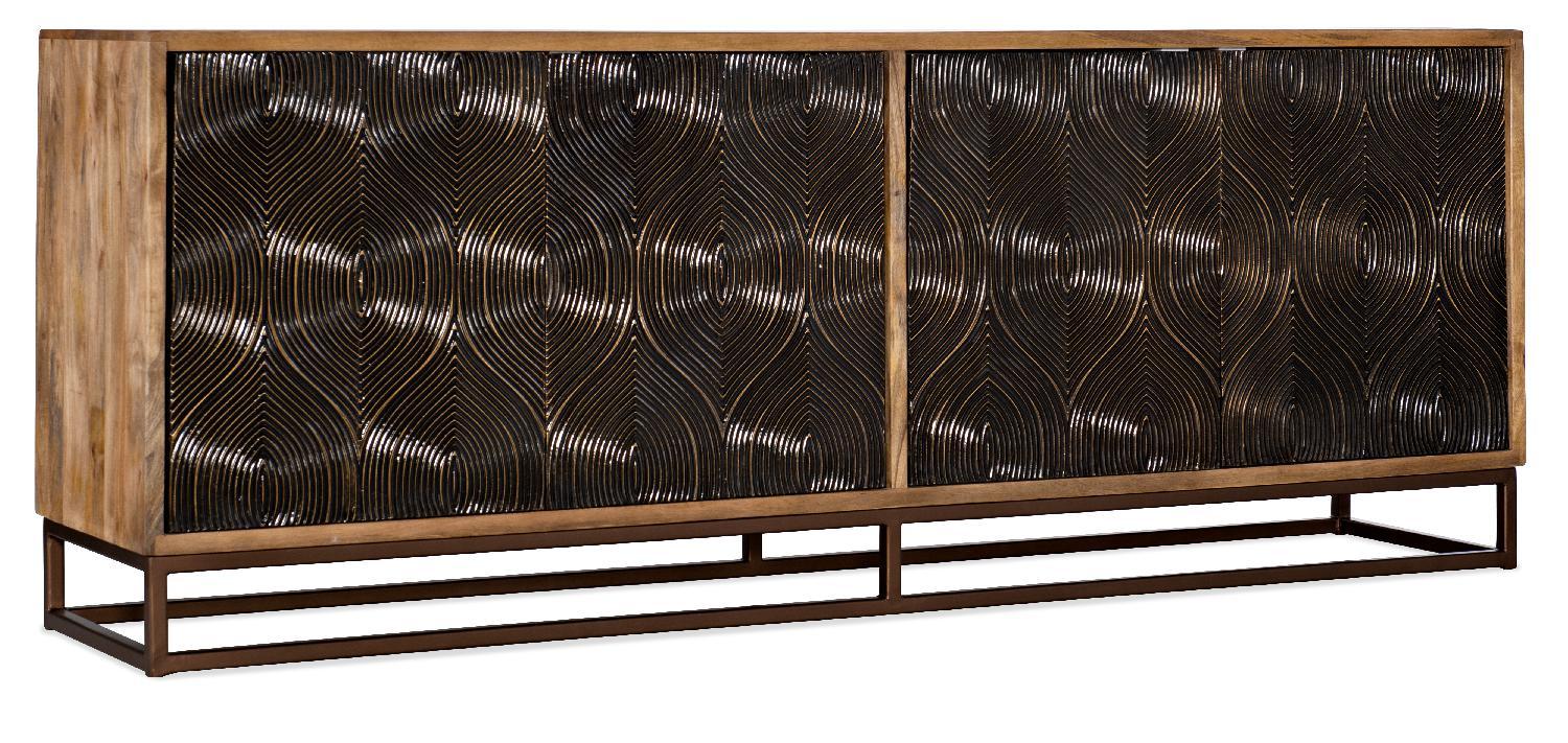 Swirl Door Entertainment Console - Frankwebs