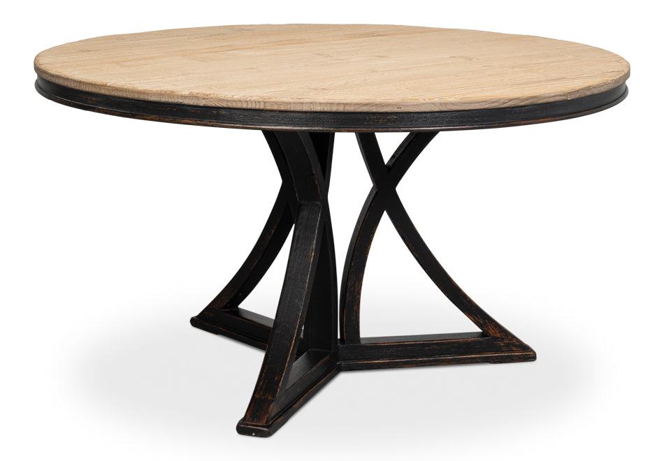 Flying Buttress Dining Table Ant. Black - Frankwebs