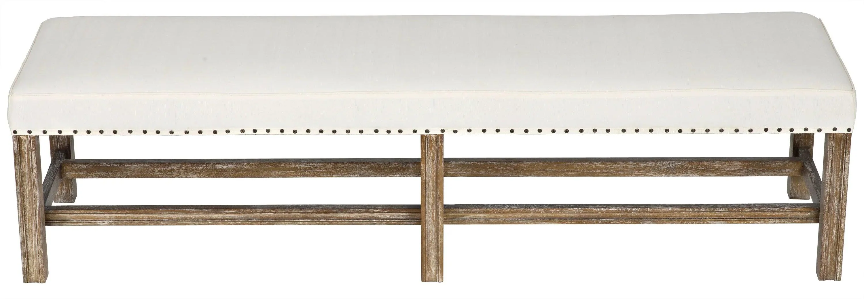 Sweden Bench, Grey Wash - Frankwebs