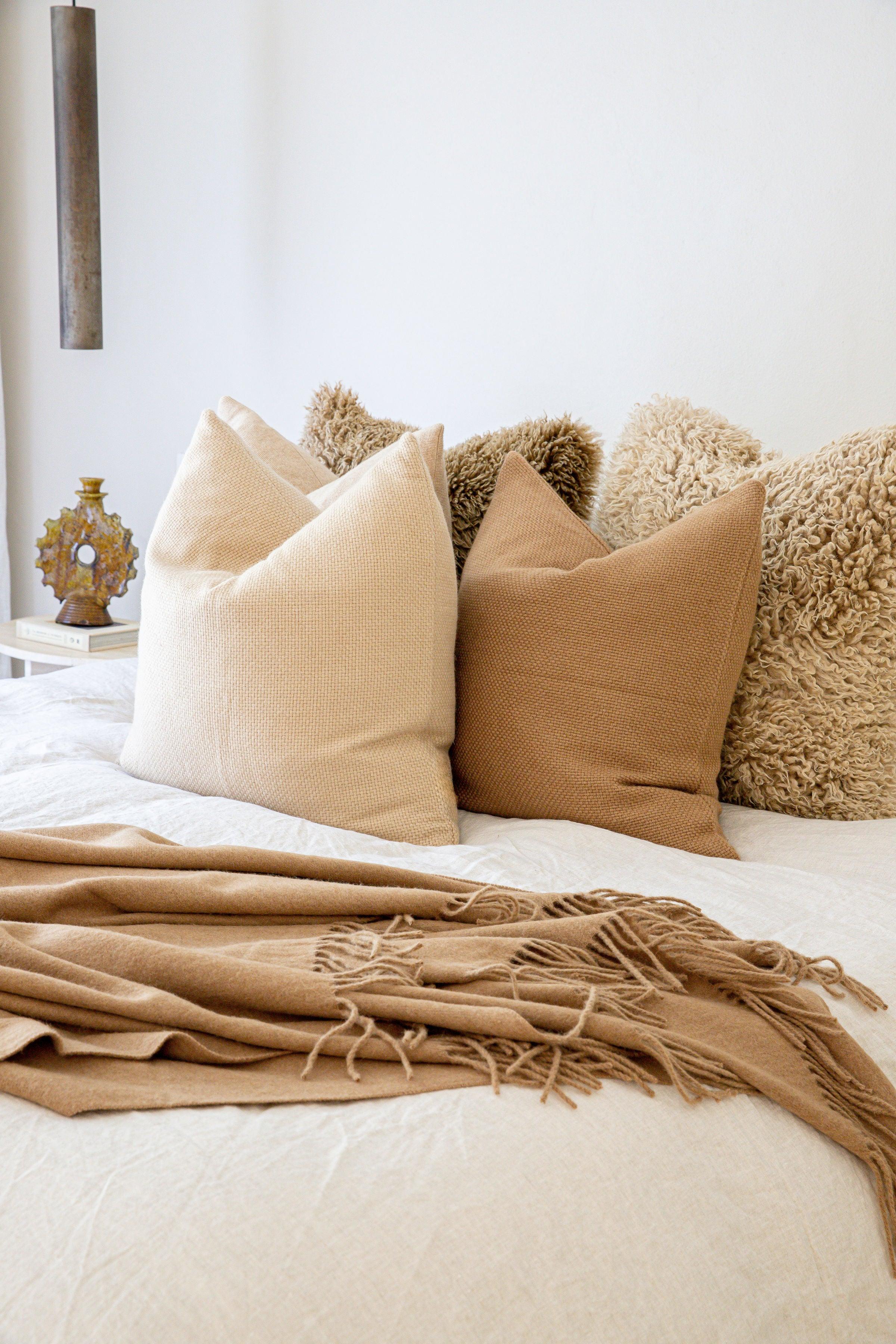 Camel Hair Throw Flatweave - Frankwebs