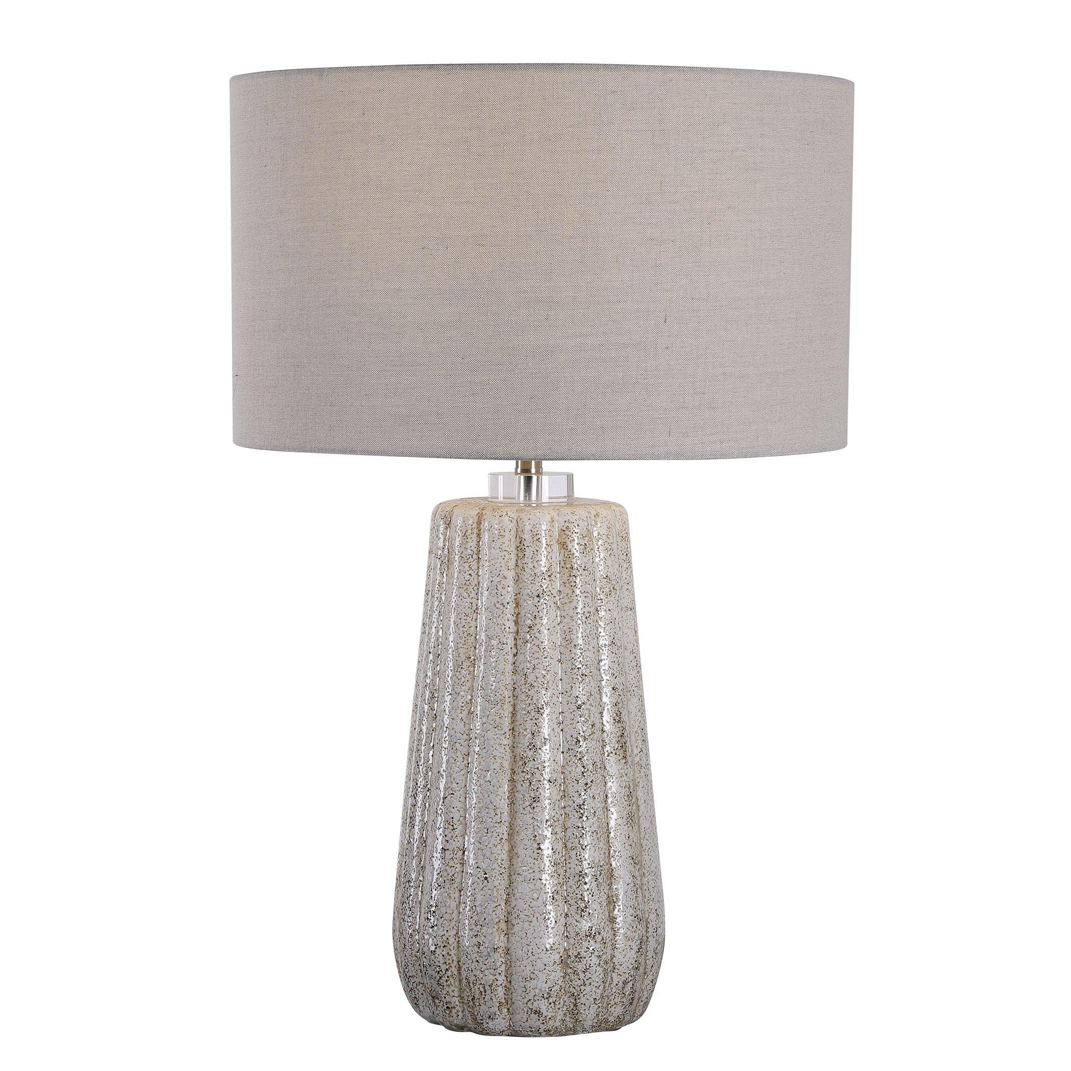 PIKES STONE-IVORY TABLE LAMP - Frankwebs