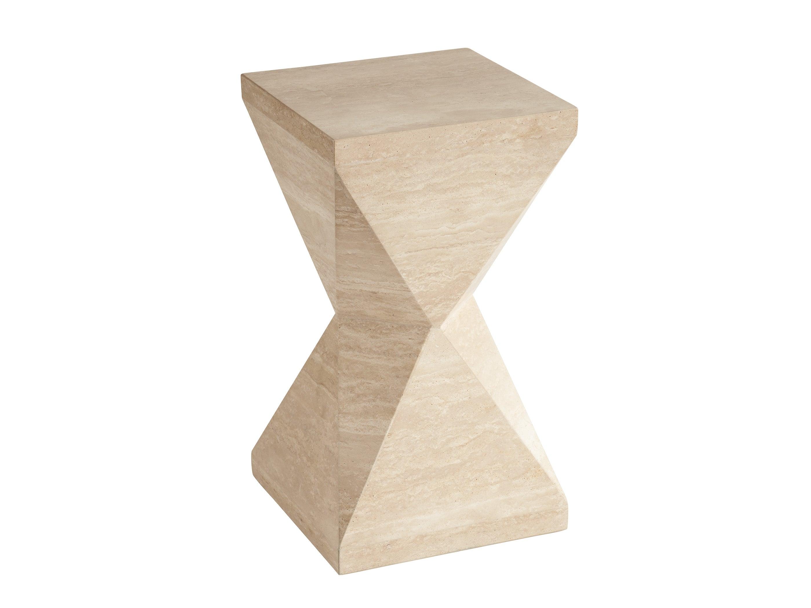 Sunset Key Shea Faceted Accent Table - Frankwebs