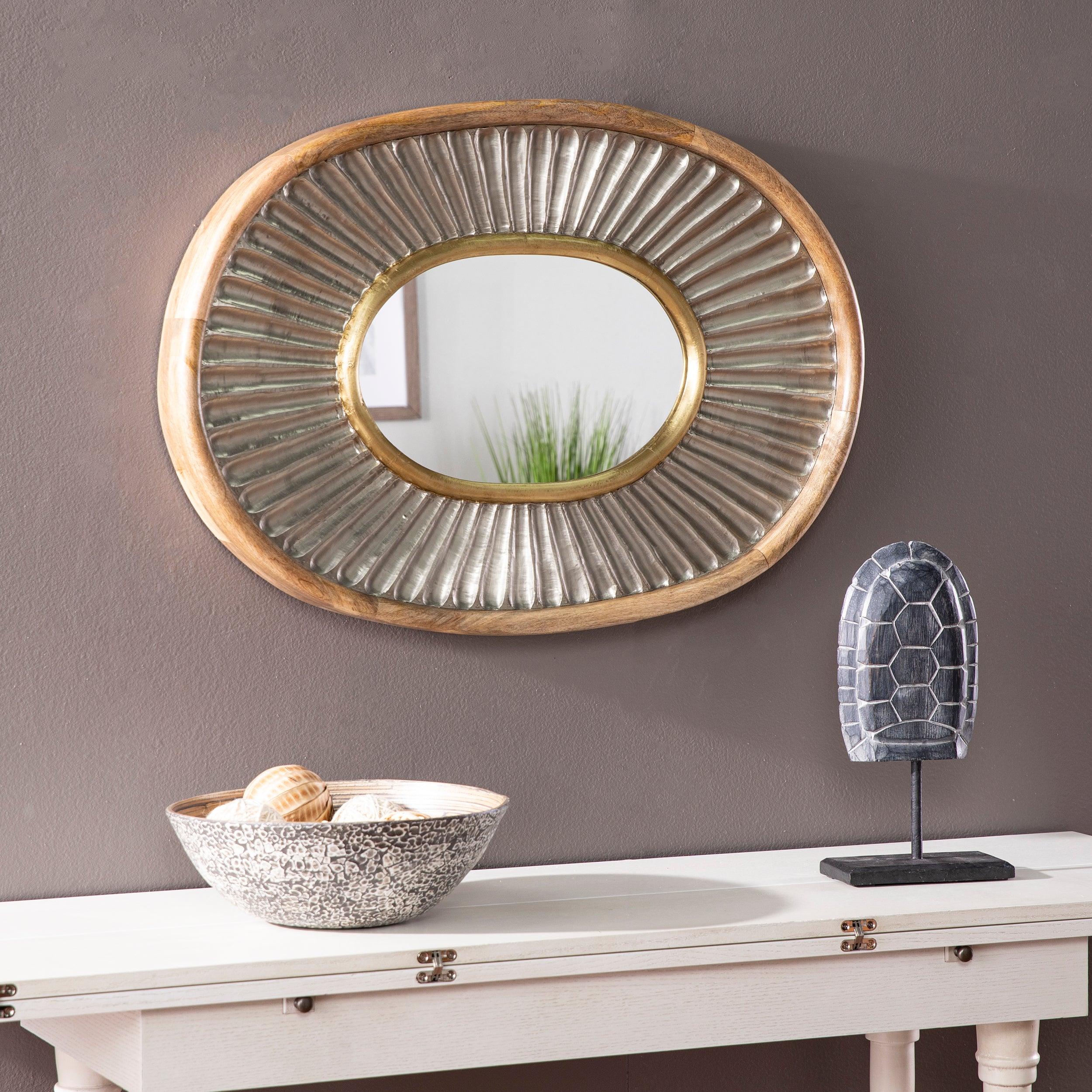Froxley Oval Decorative Mirror - Frankwebs