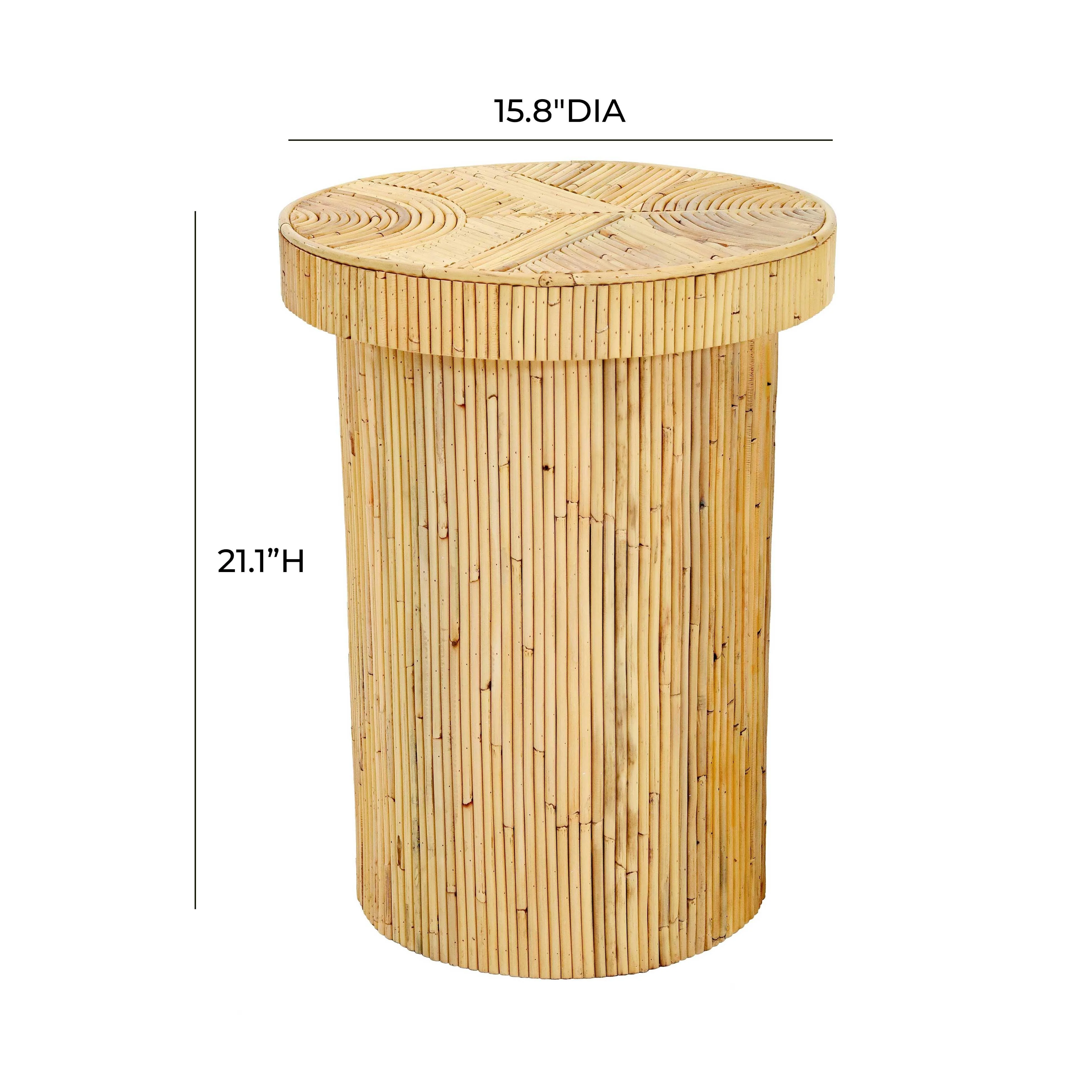 Acadia Rattan Side Table - Frankwebs