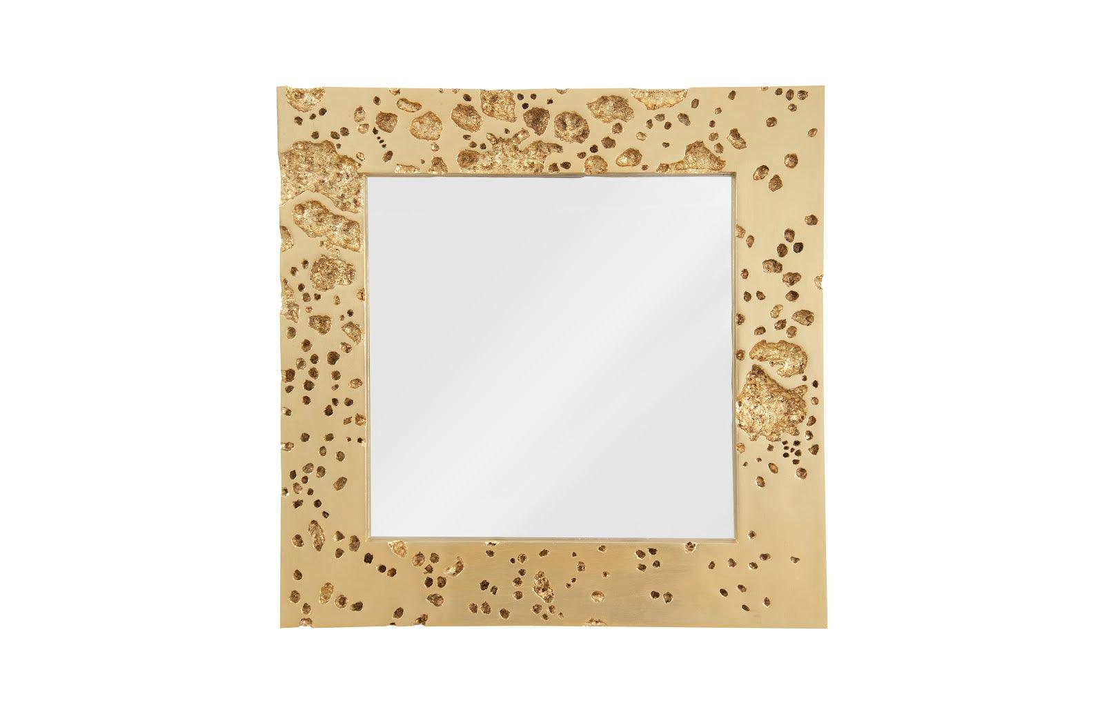 Splotch Mirror, Gold Leaf - Frankwebs