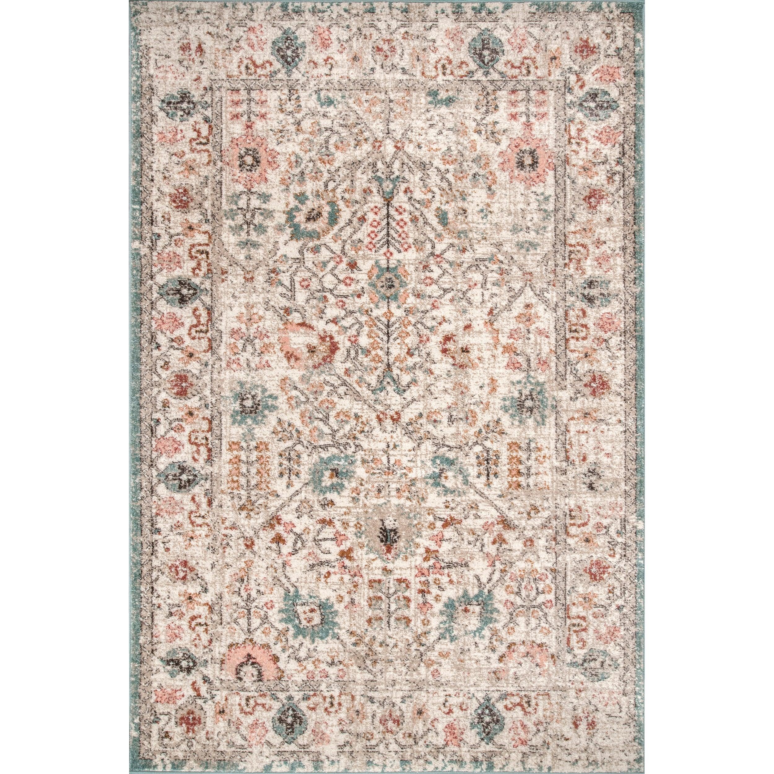 Lenore Vintage Floral Area Rug - Frankwebs