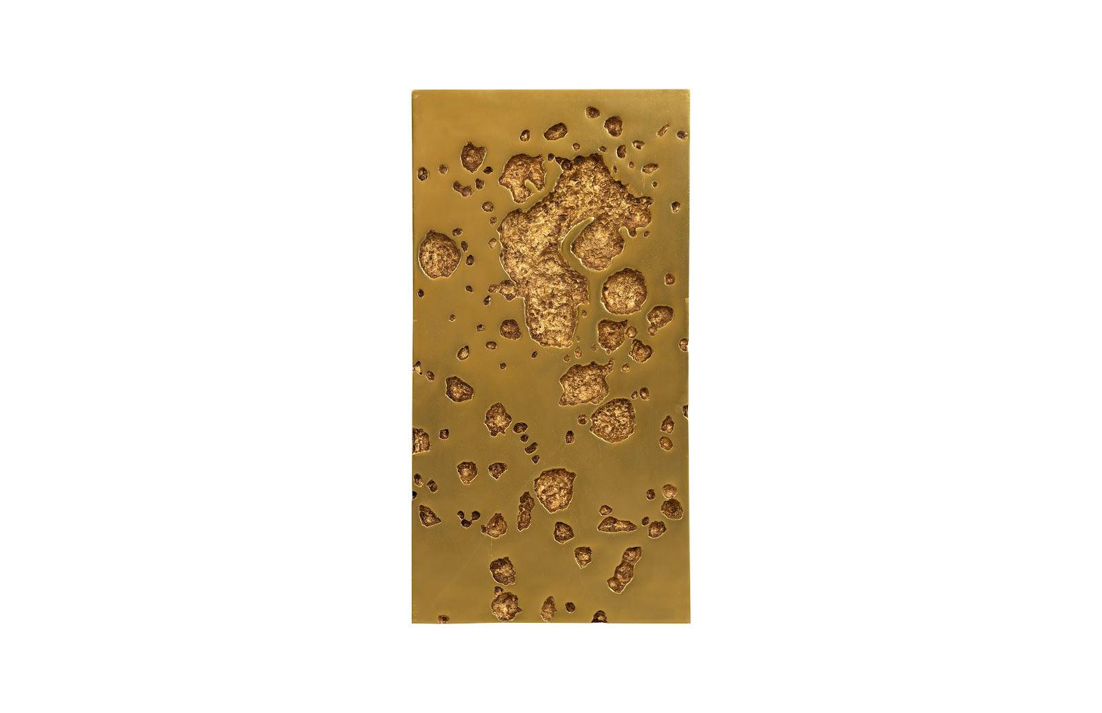 Splotch Wall Art 2, Rectangle, Gold Leaf - Frankwebs