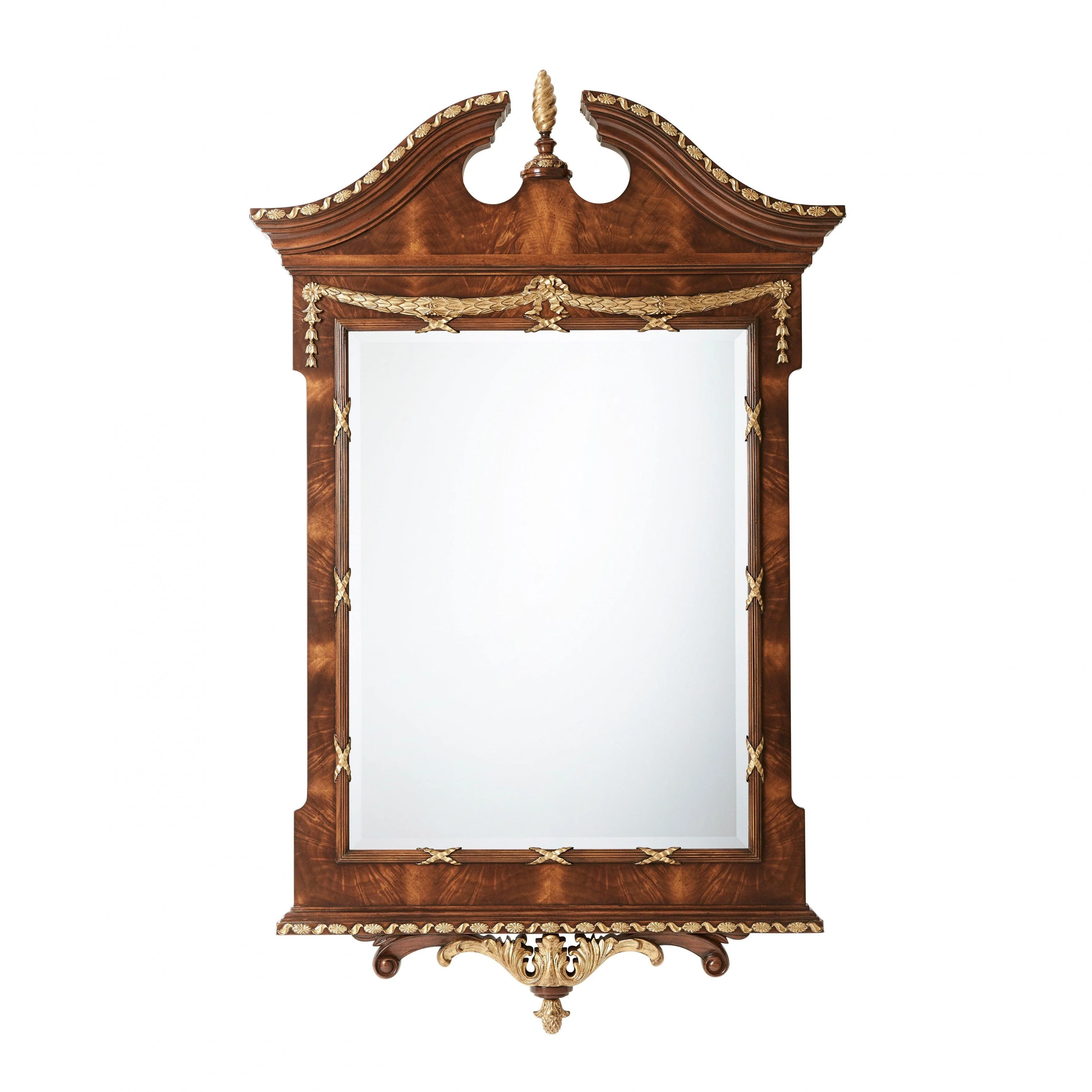 The India Silk Bedroom Wall Mirror - Frankwebs
