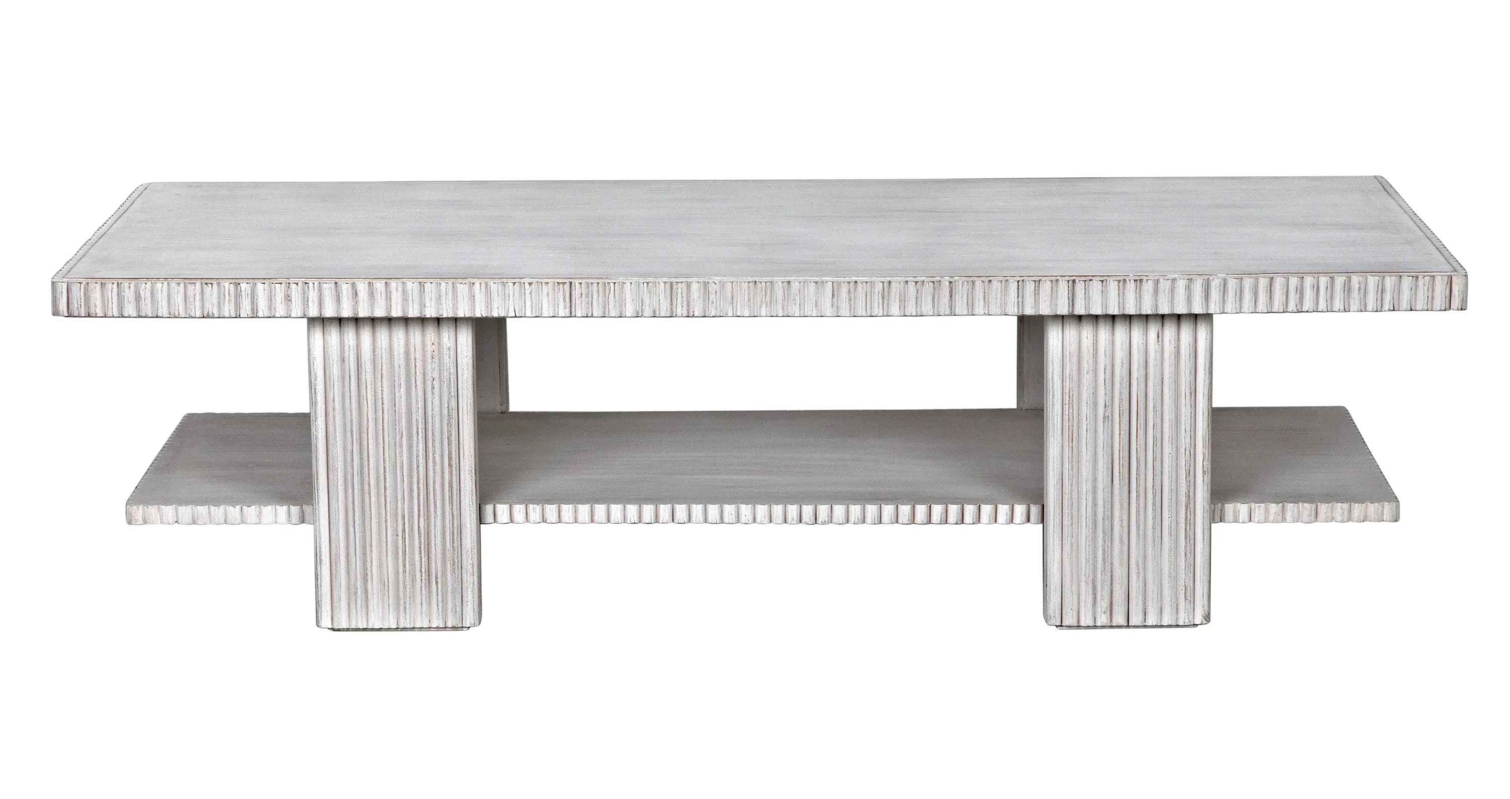 Humphrey Coffee Table, White Wash - Frankwebs