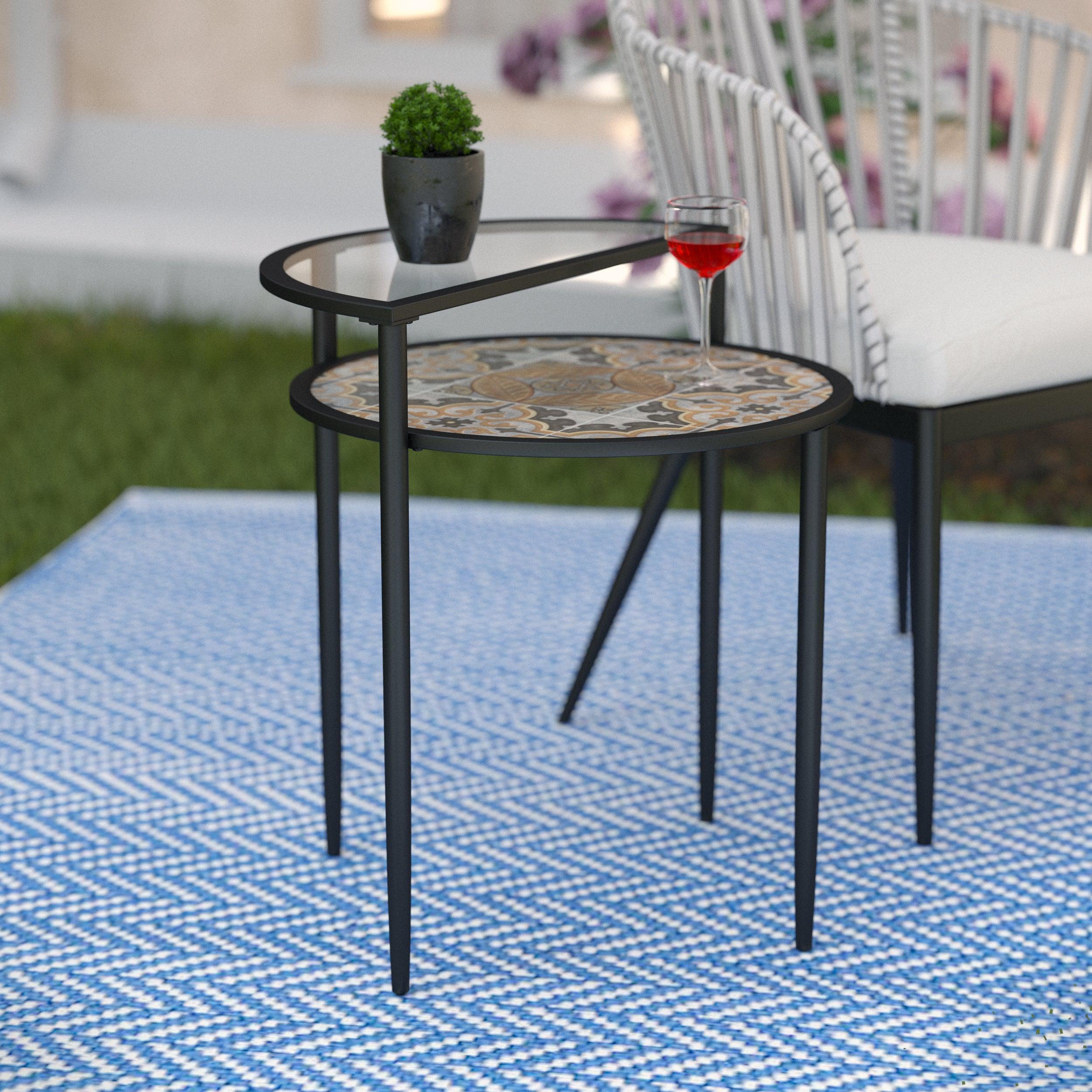 Lorengo Outdoor Accent Table - Frankwebs