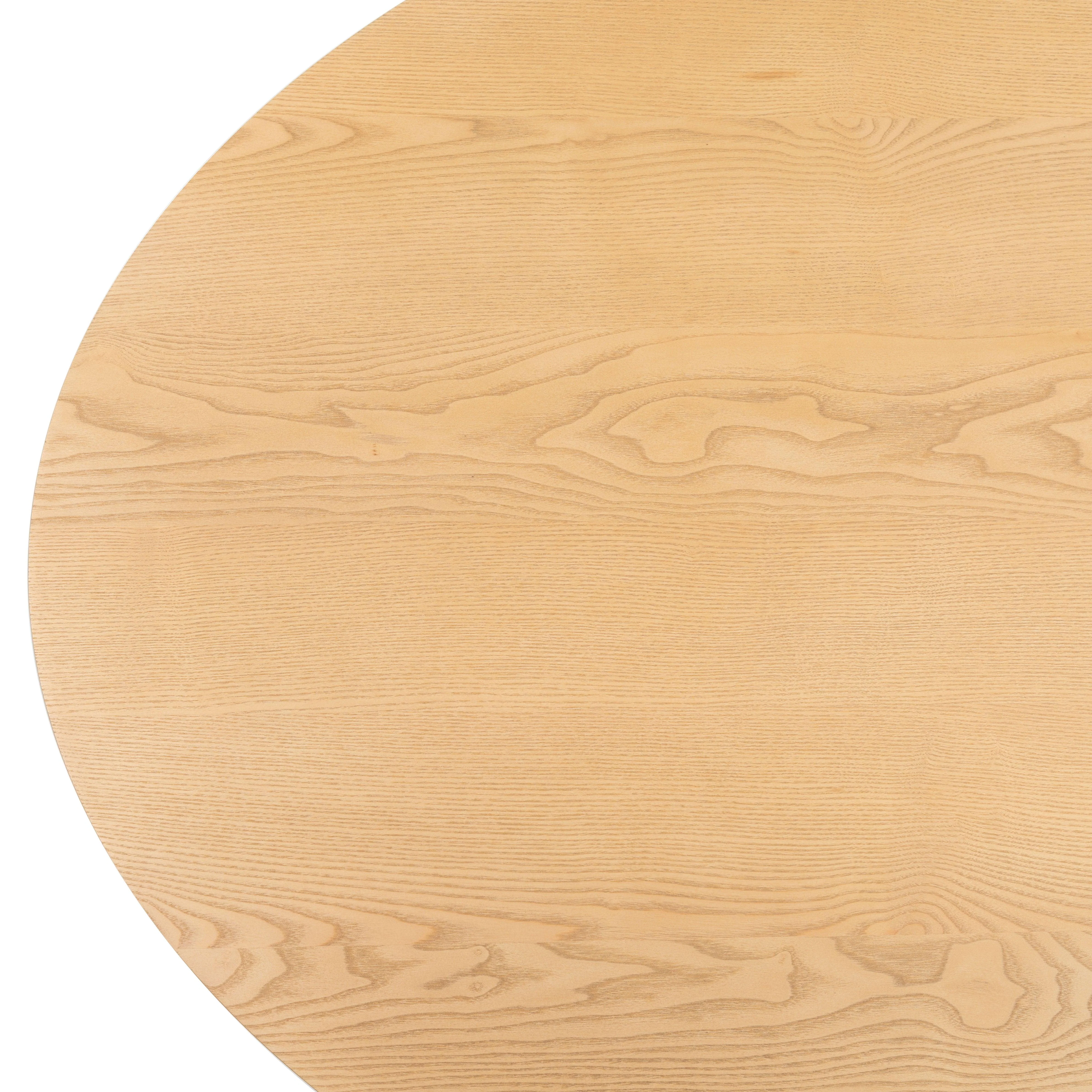 OWYN OVAL WOOD DINING TABLE - Frankwebs