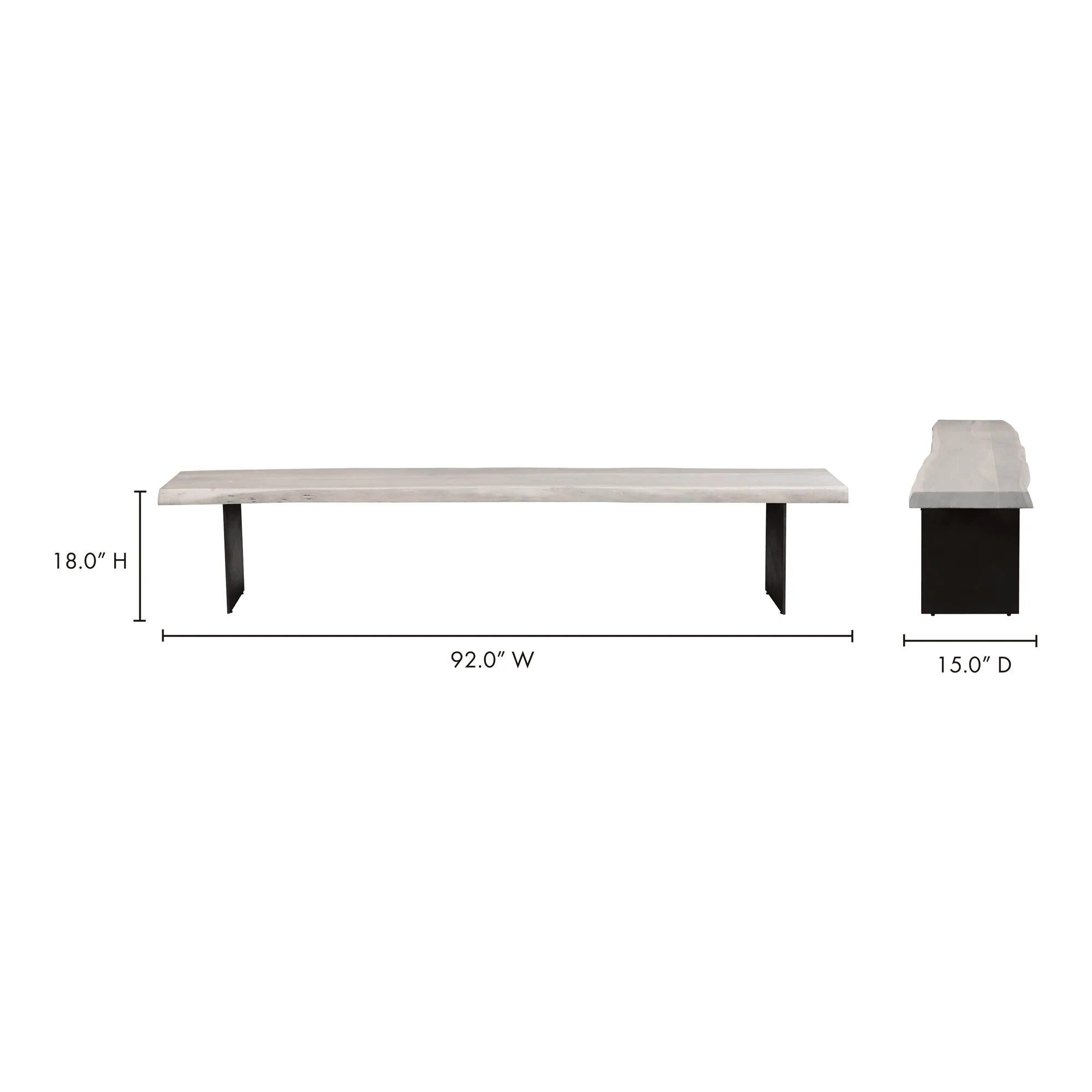 Evans Dining Bench - Frankwebs