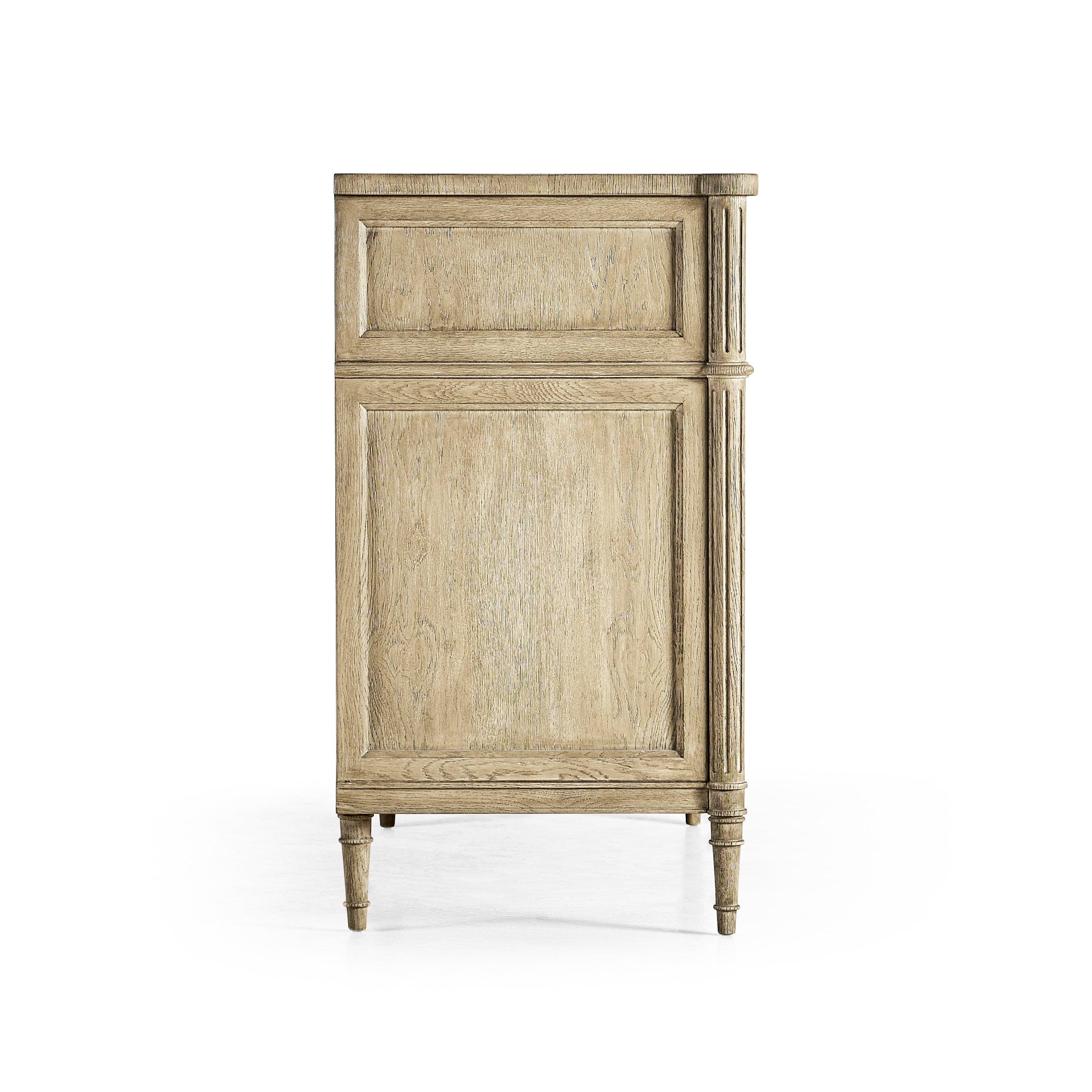 Timeless Kalpa Louis XVI Drawer Chest in Bleached Chestnut 52