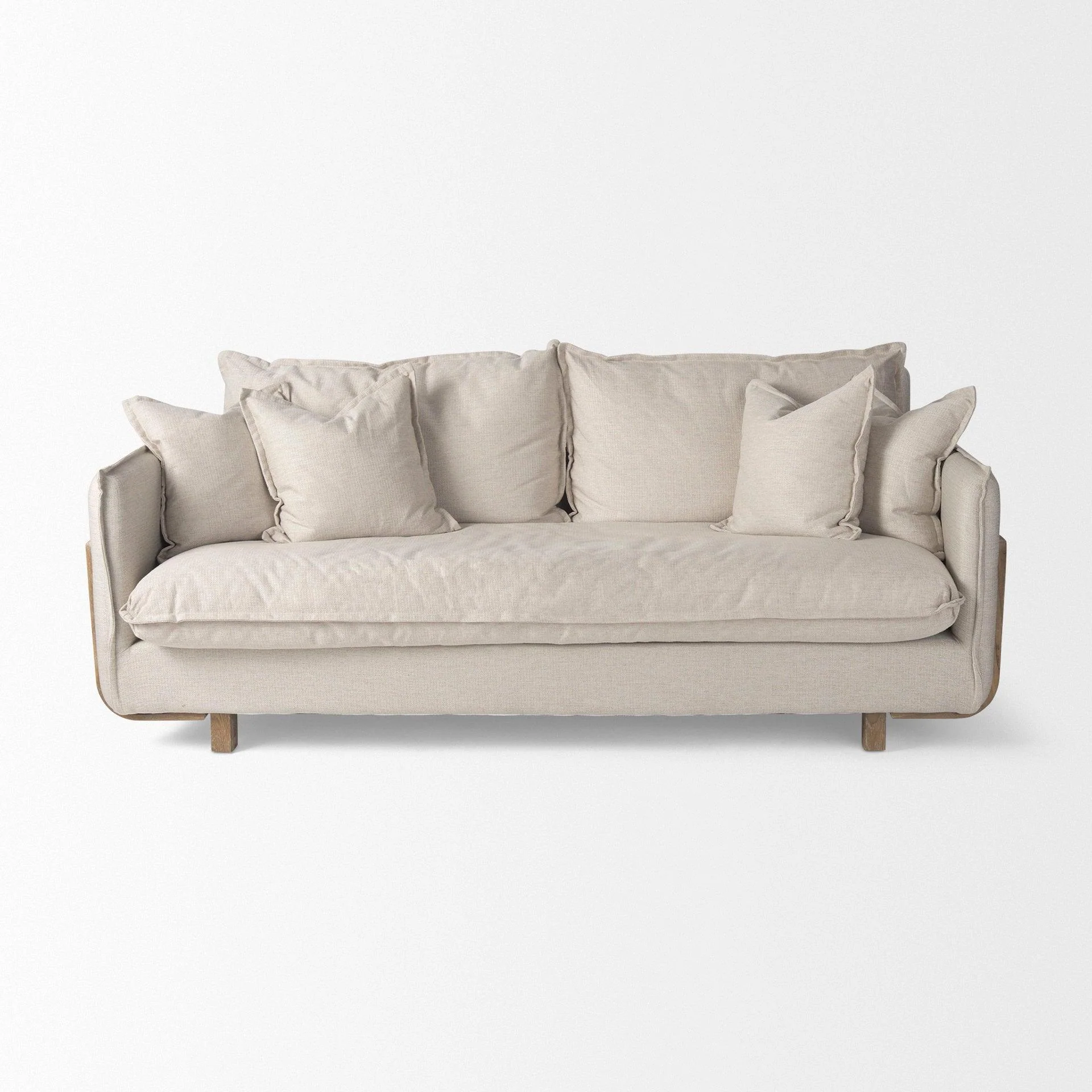 Roy I Upholstered Three Seater Sofa - Frankwebs