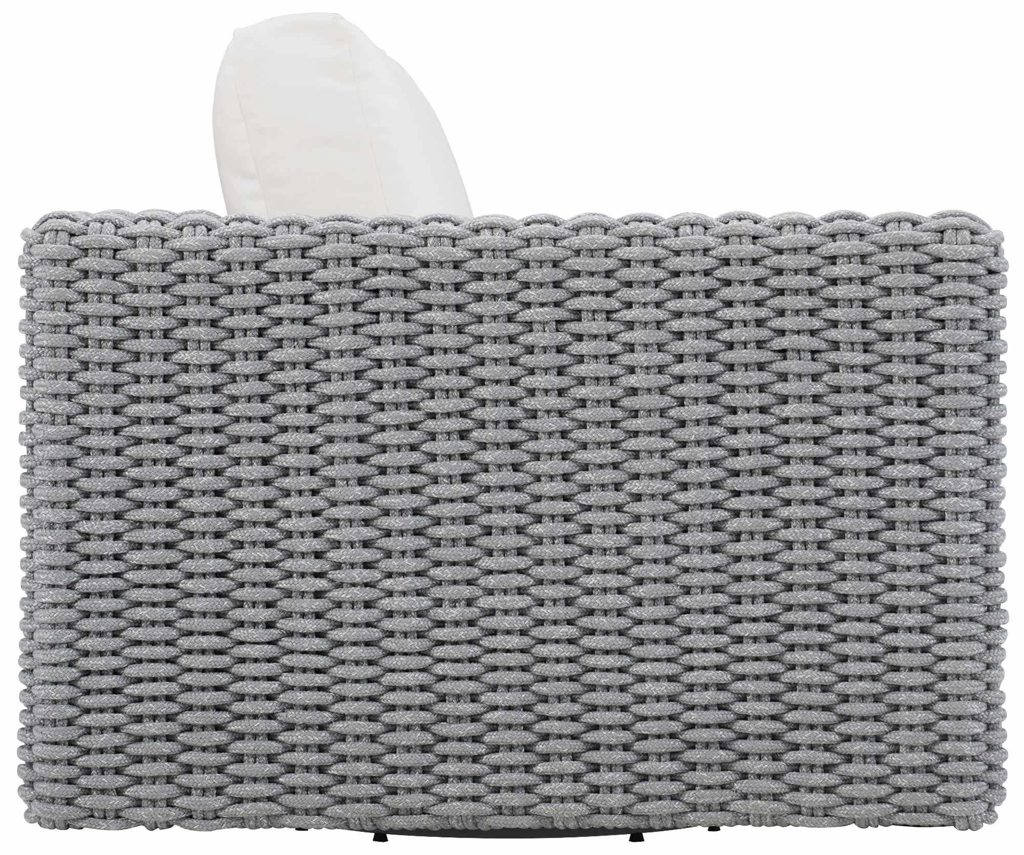 CAPRI ROPE SWIVEL CHAIR GREY ROPE FRAME SWIVEL CHAIR - Frankwebs