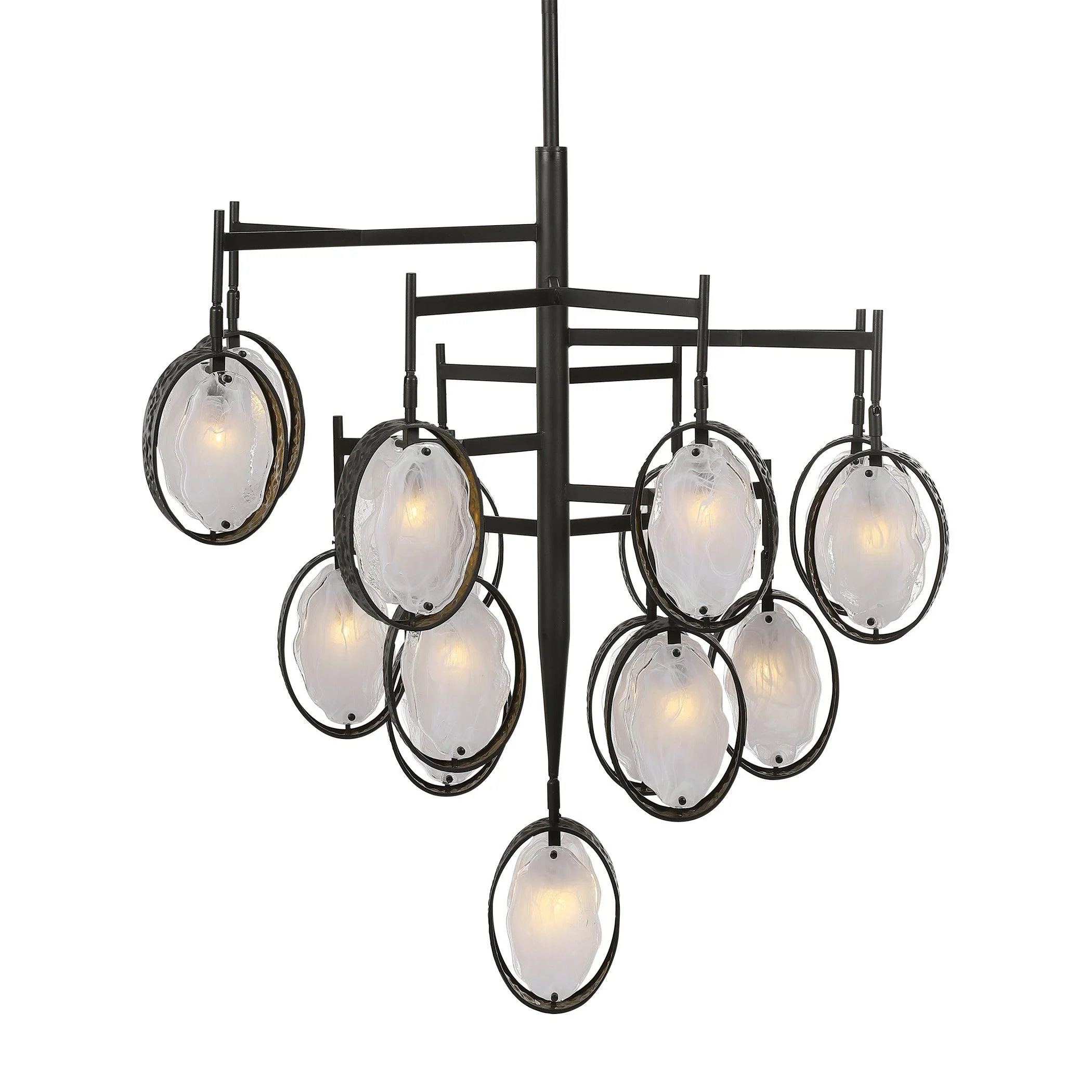 MAXIN 15 LIGHT LARGE BRONZE CHANDELIER - Frankwebs