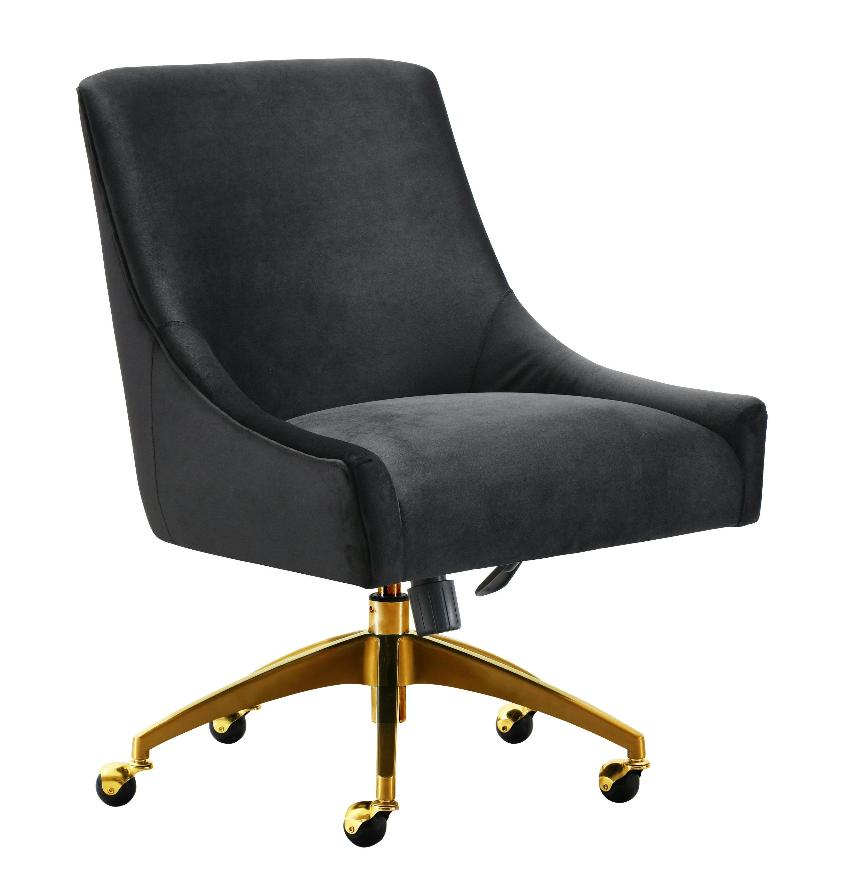 Beatrix Black Office Swivel Chair - Frankwebs