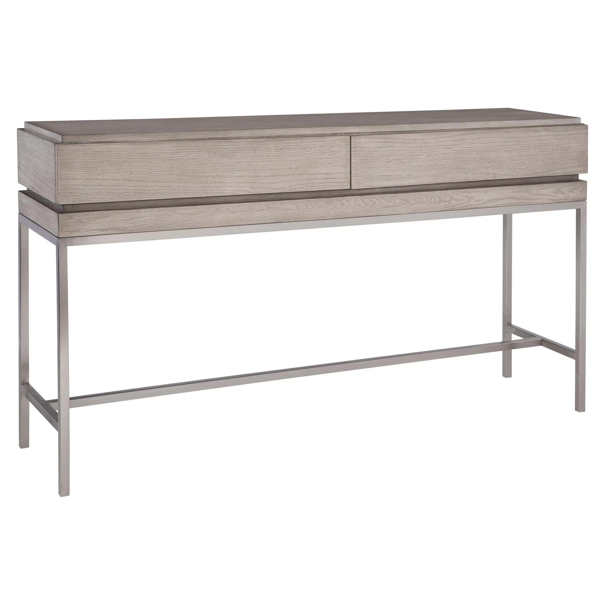 KAMALA GRAY OAK CONSOLE TABLE - Frankwebs