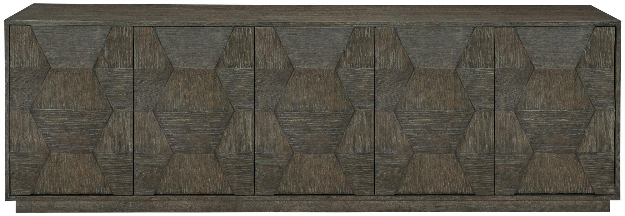 LINEA ENTERTAINMENT CREDENZA BROWN - Frankwebs