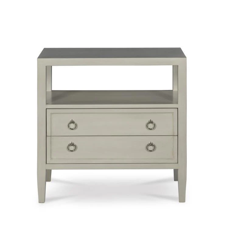 Curate Harbor Two Drawer Nightstand - Frankwebs