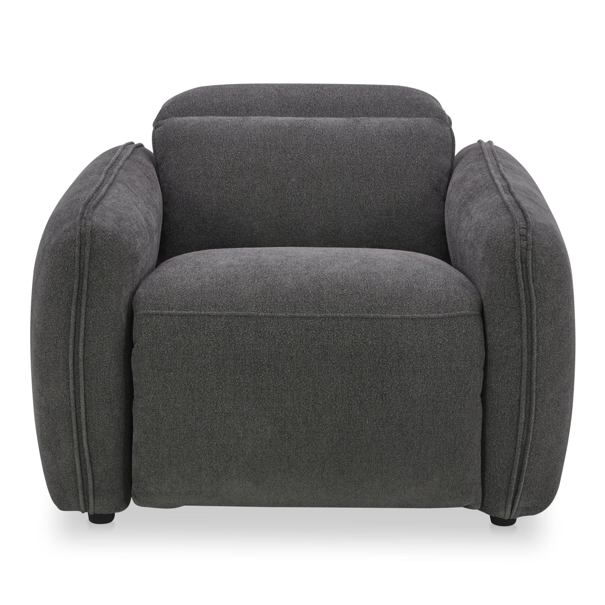 Eli Power Recliner Chair Dusk Grey - Frankwebs