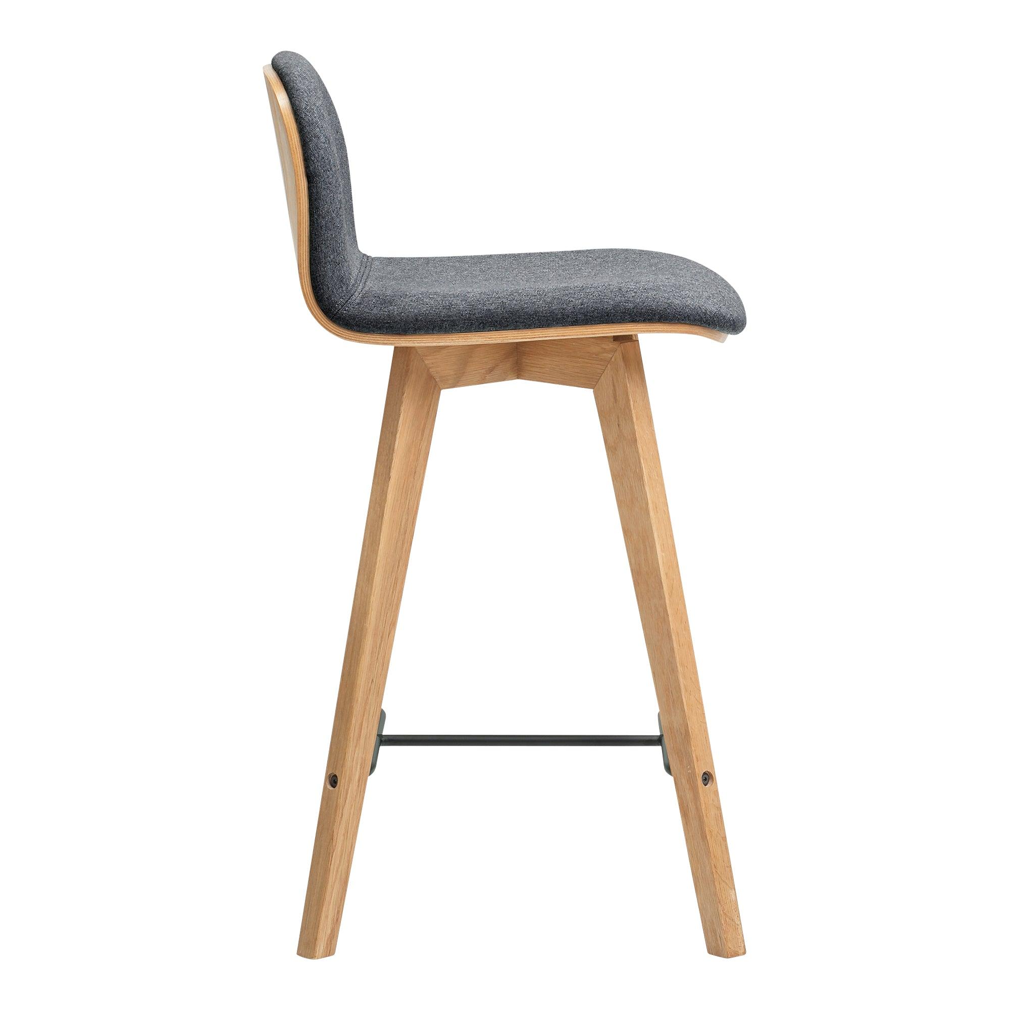 Napoli Counter Stool Grey - Frankwebs
