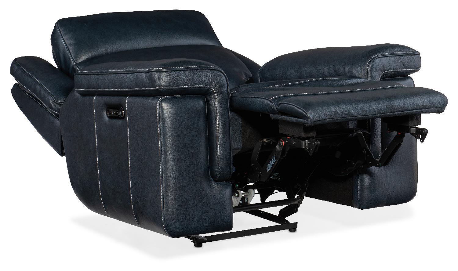 Montel Lay Flat Power Recliner with Power Headrest & Lumbar - Frankwebs