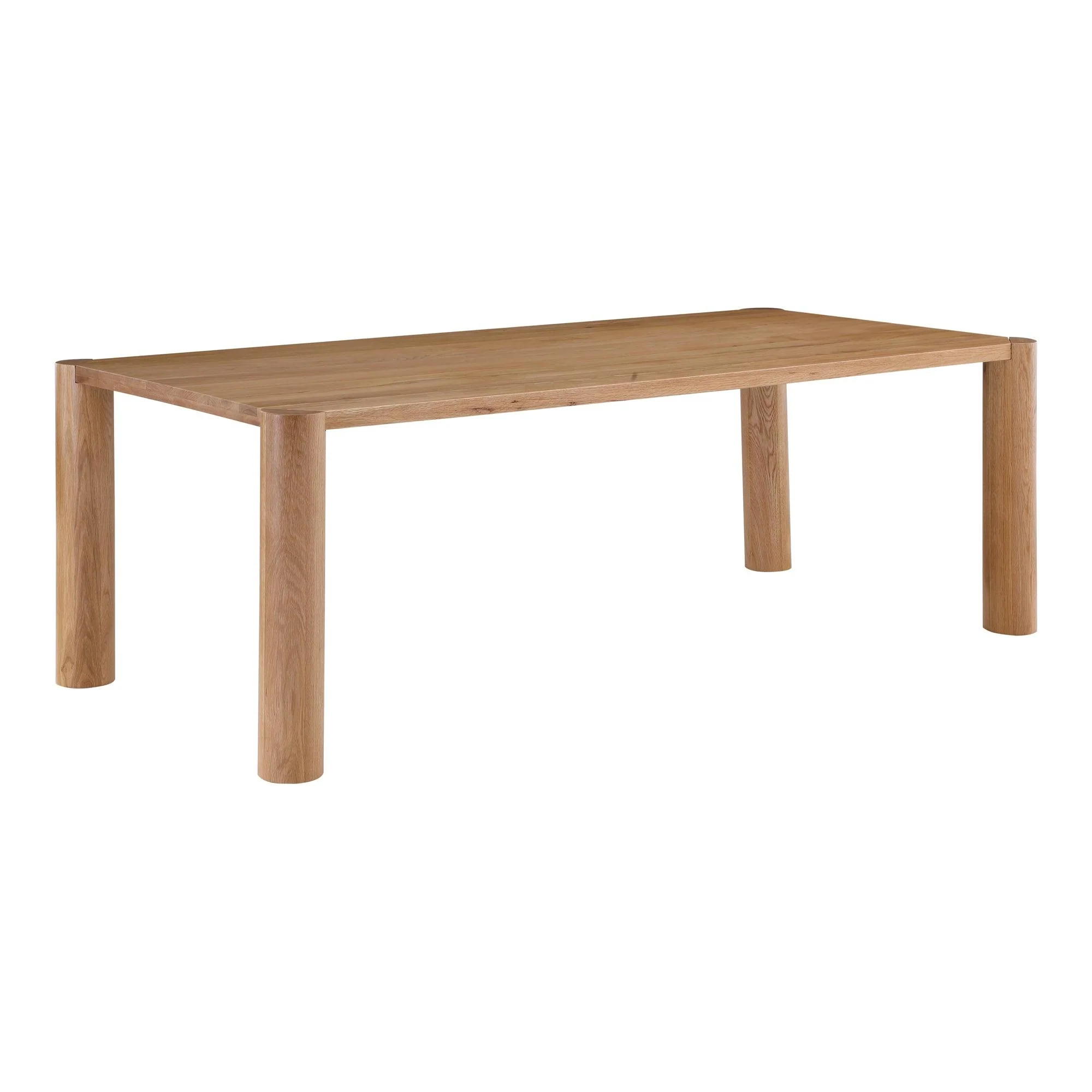 Post Dining Table Oak Natural - Frankwebs