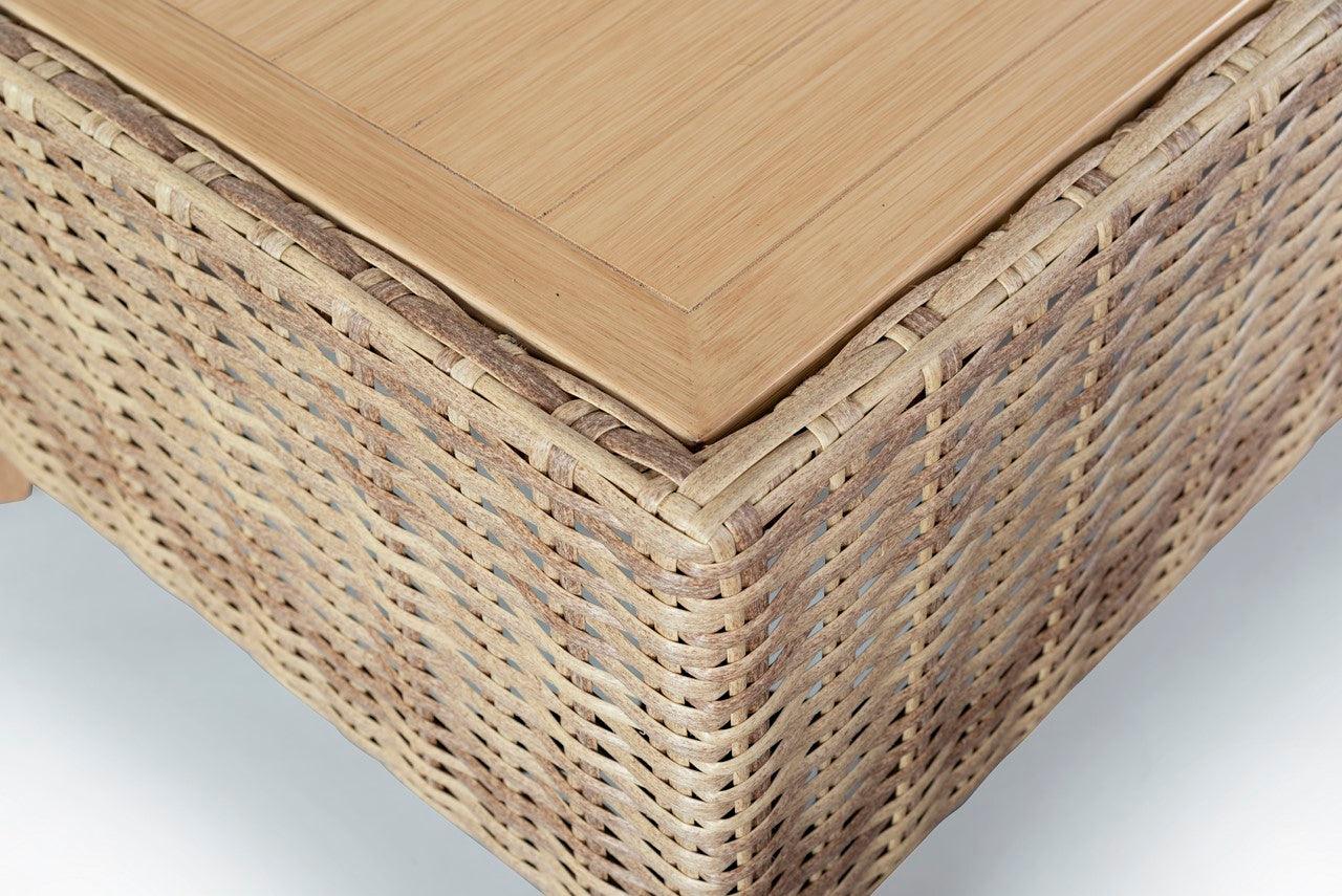 MARGARITA WICKER COFFEE TABLE - Frankwebs