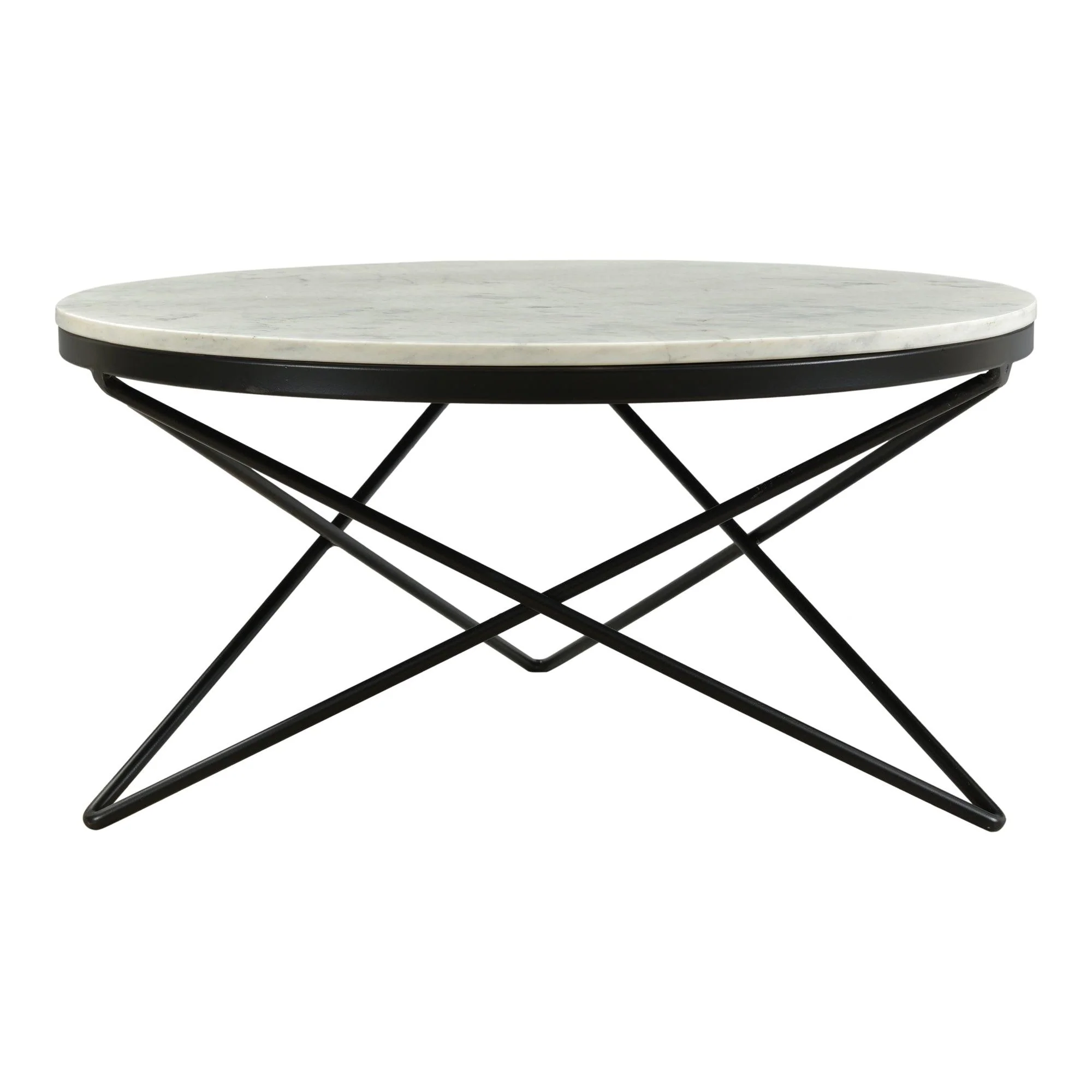 Haley Coffee Table Black Base - Frankwebs