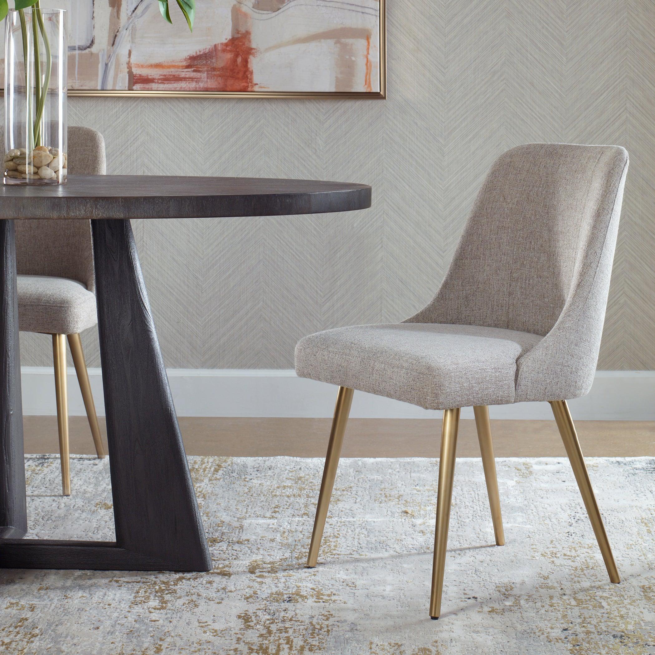 Bramwell Gray Dining Chair - Frankwebs