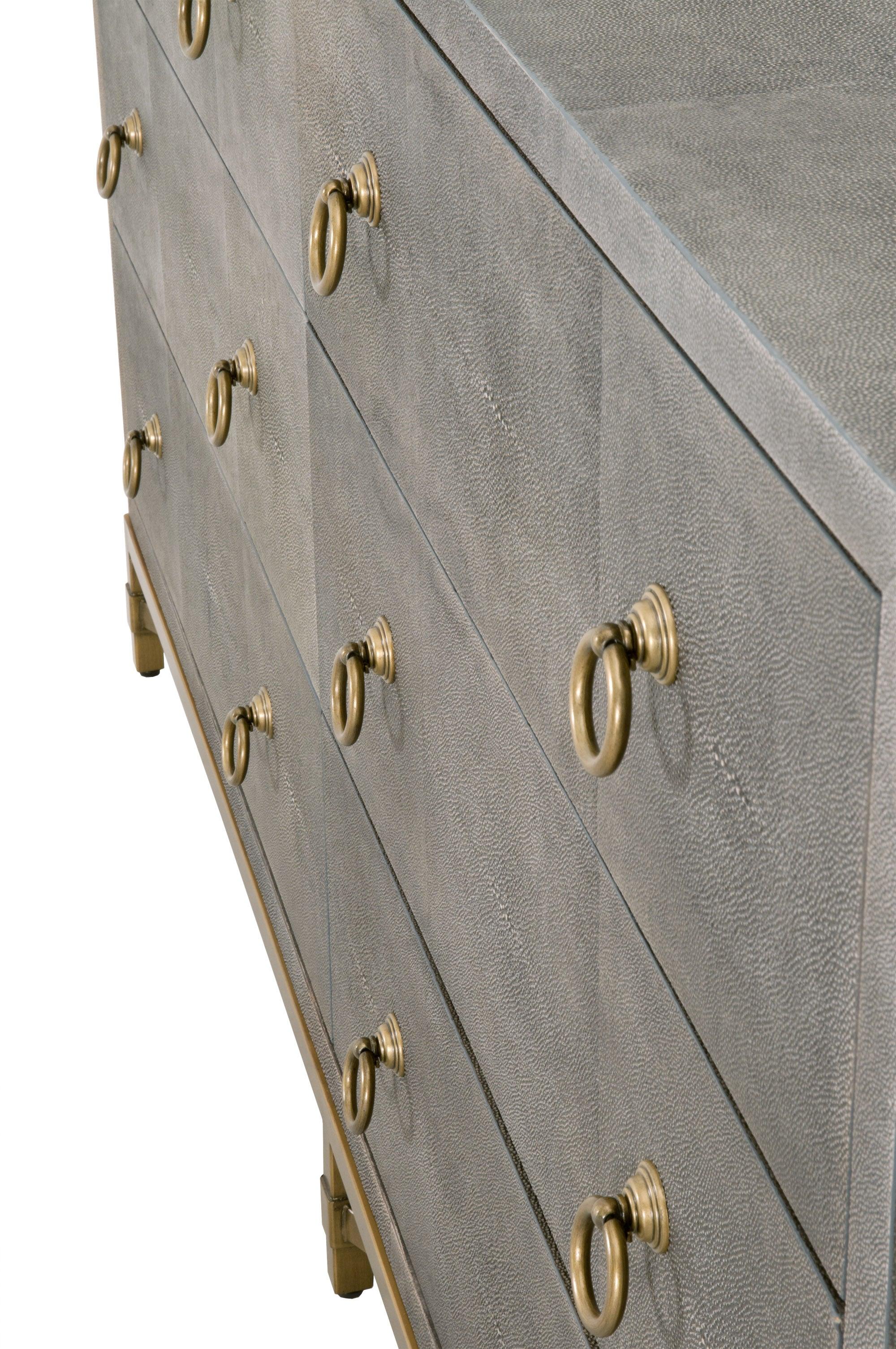 Strand Shagreen 6-Drawer Double Dresser - Frankwebs