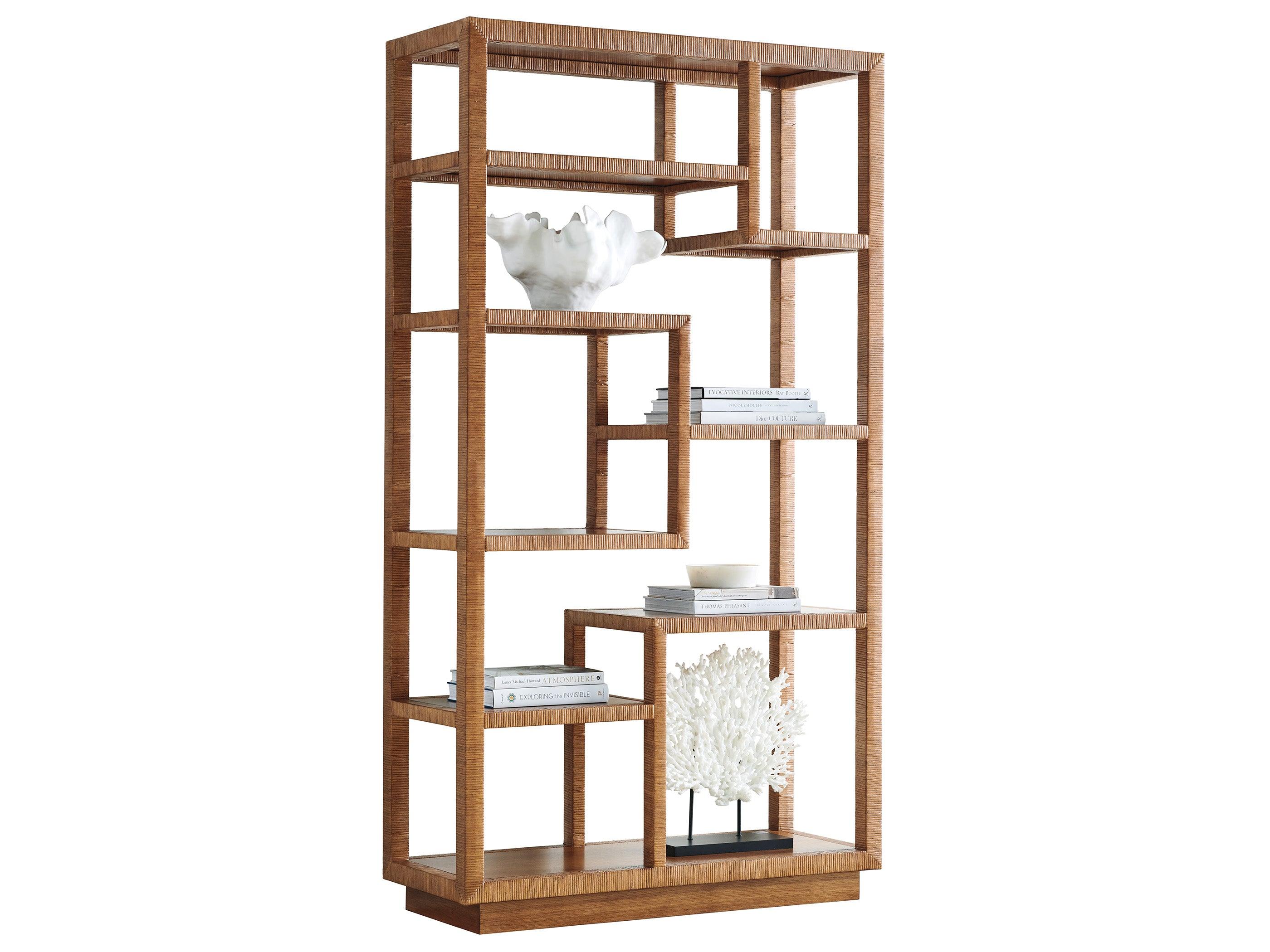 Palm Desert Bryce Raffia Etagere - Frankwebs