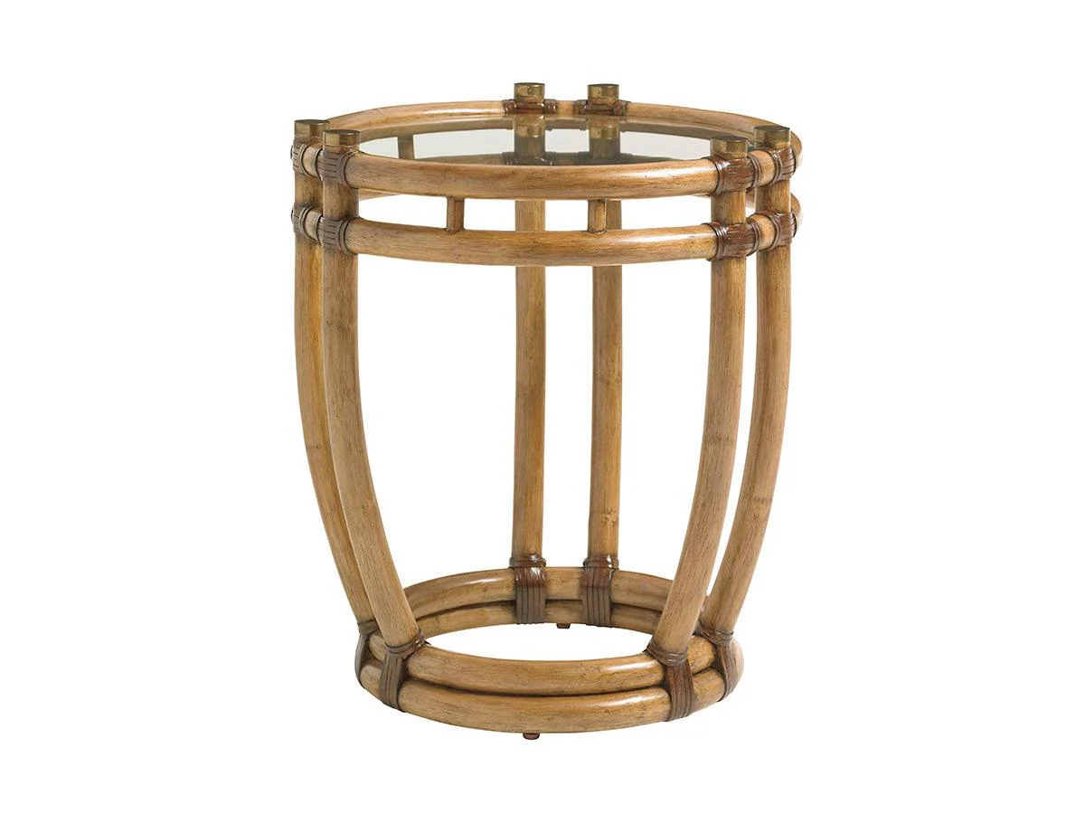 Twin Palms Turtle Beach End Table - Frankwebs