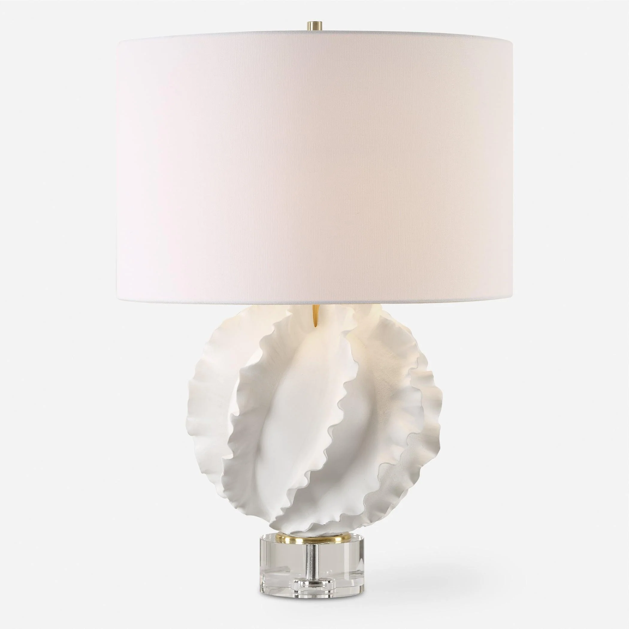 Saylor White Table Lamp - Frankwebs