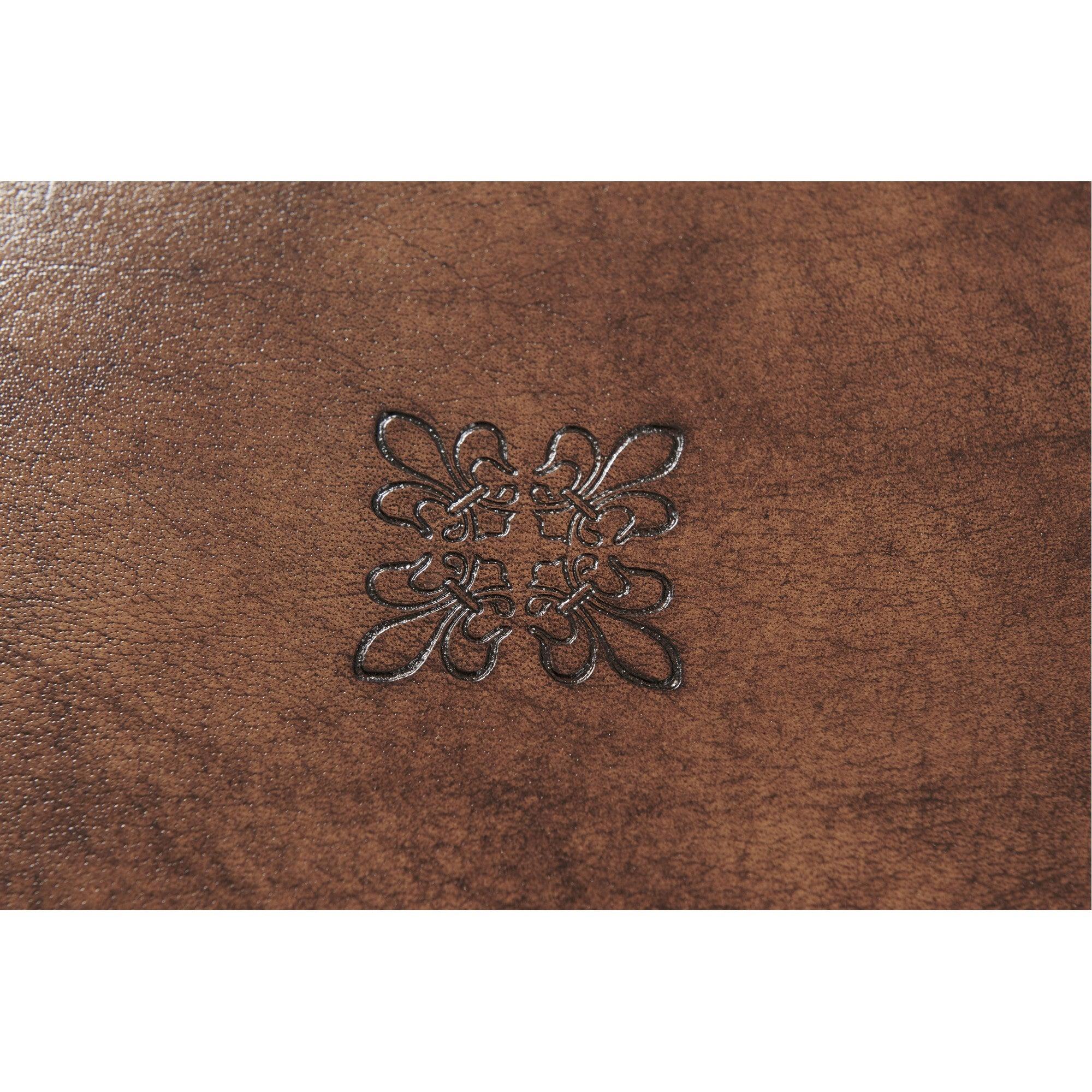 Walnut Circle Accent Table - Frankwebs