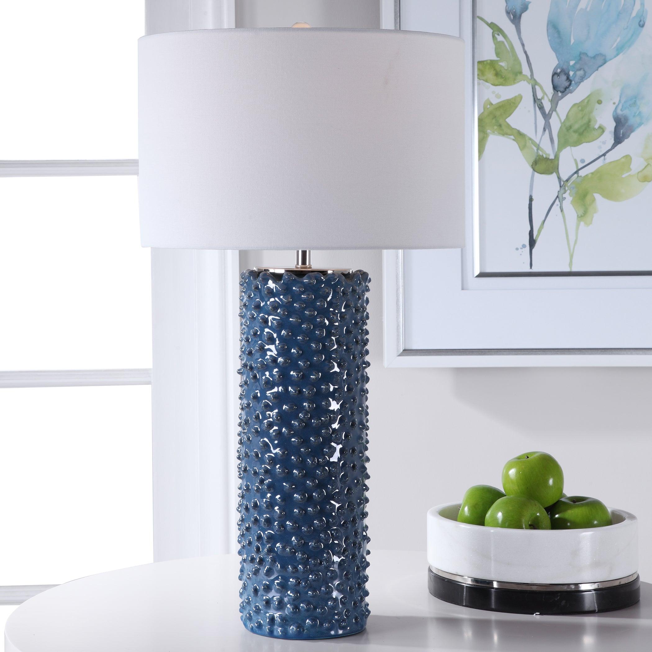 CIJI BLUE TABLE LAMP - Frankwebs
