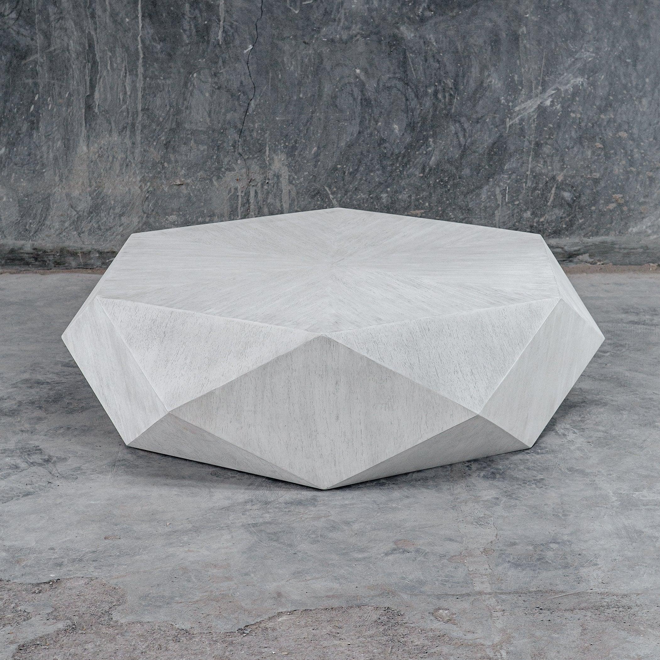 VOLKER WHITE COFFEE TABLE - Frankwebs