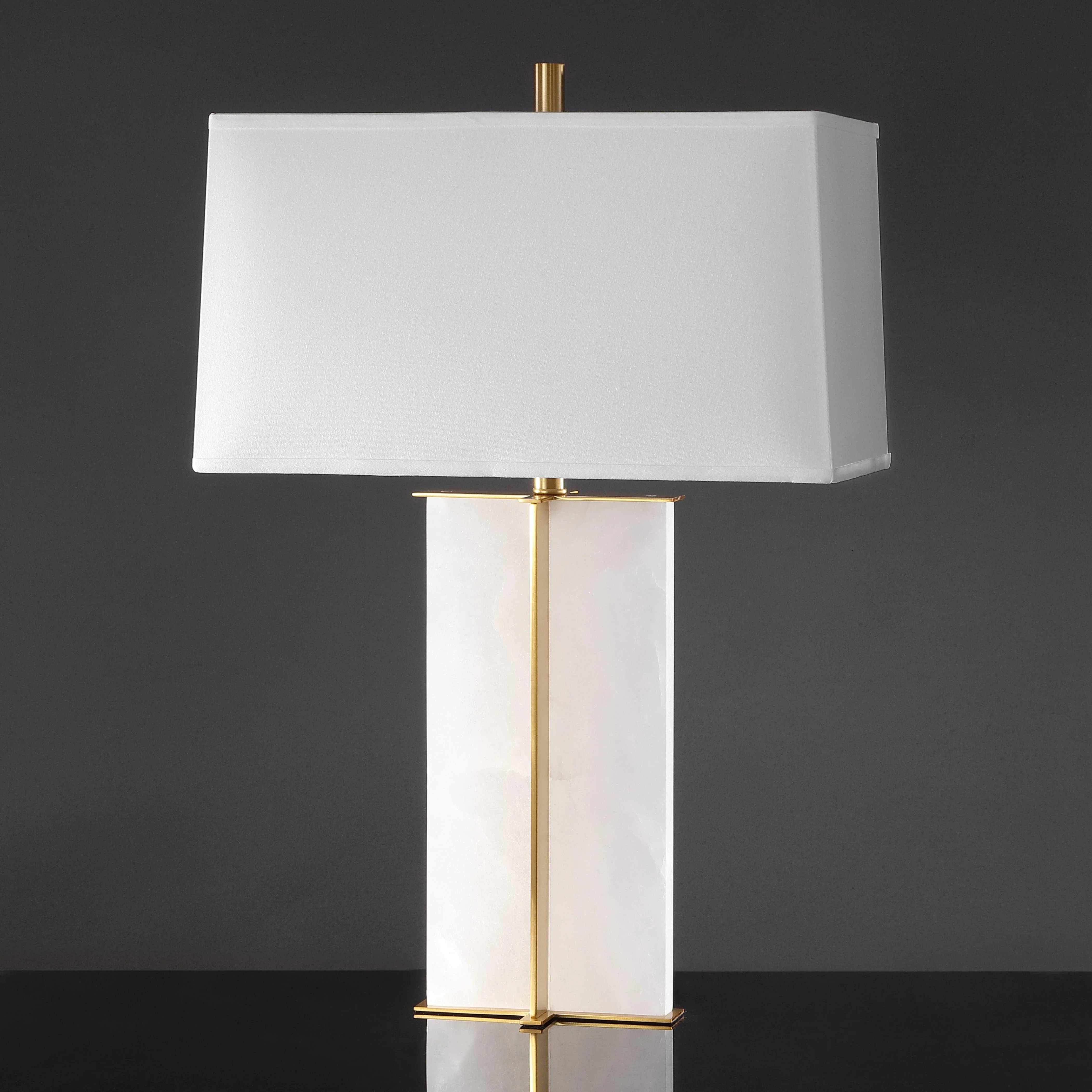 NATALEE MARBLE TABLE LAMP - Frankwebs