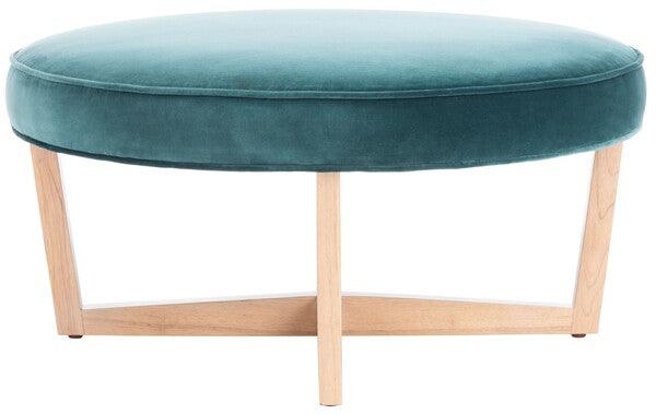 TABBY VELVET OTTOMAN - Frankwebs