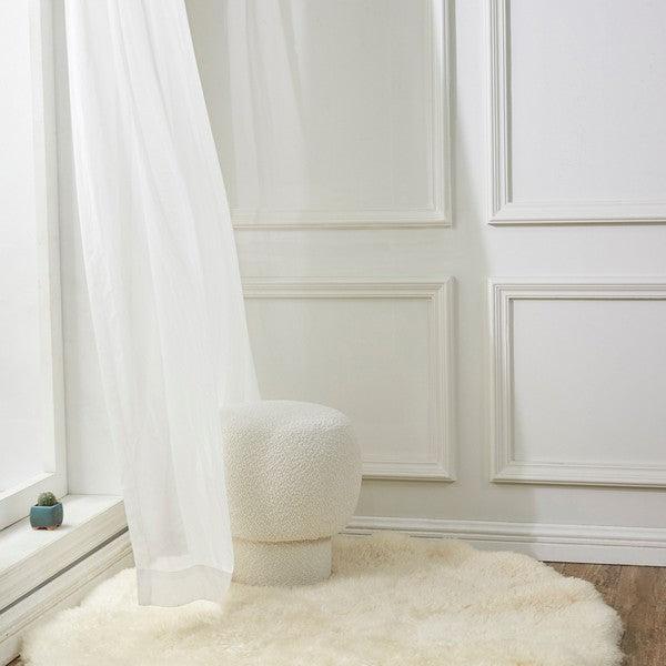 LEBOEFF ROUND OTTOMAN - Frankwebs