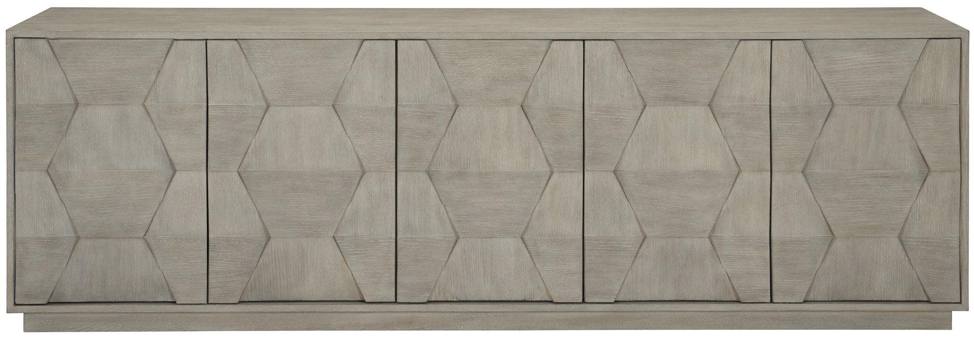 LINEA ENTERTAINMENT CREDENZA GRAY - Frankwebs