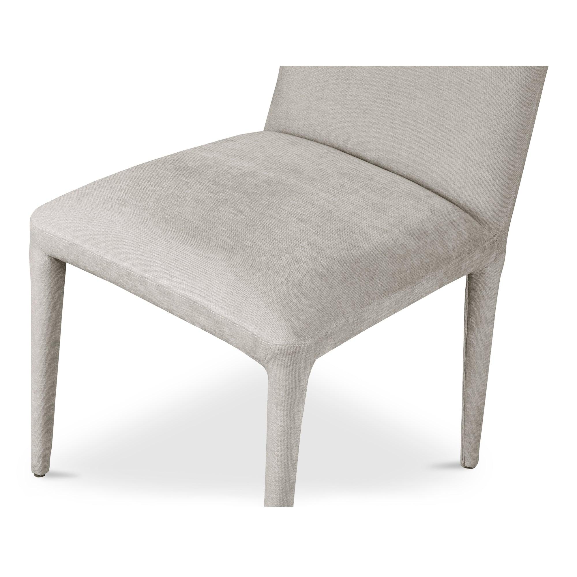 Calla Dining Chair Light Grey - Set Of Two - Frankwebs