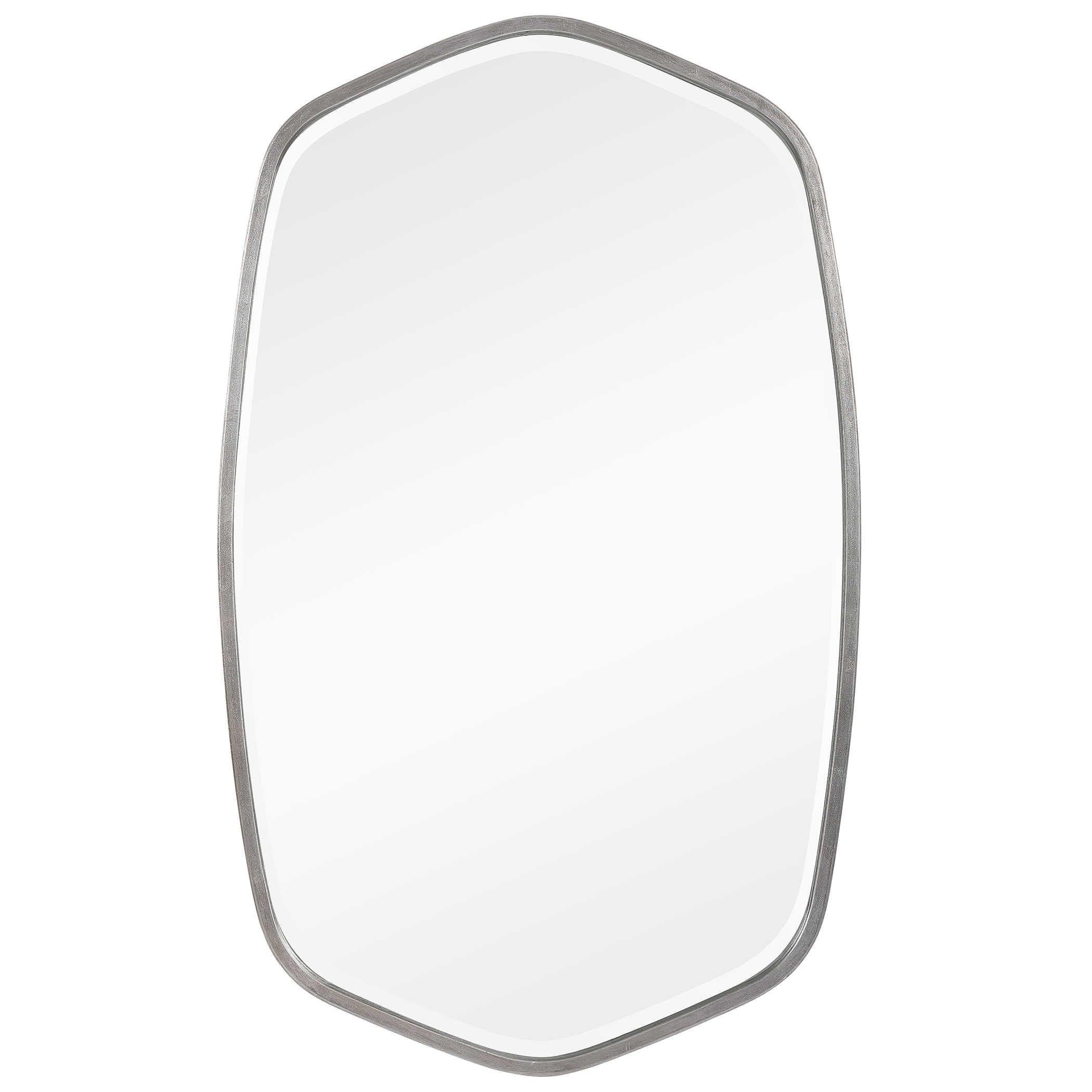 DURONIA BRUSHED SILVER MIRROR - Frankwebs