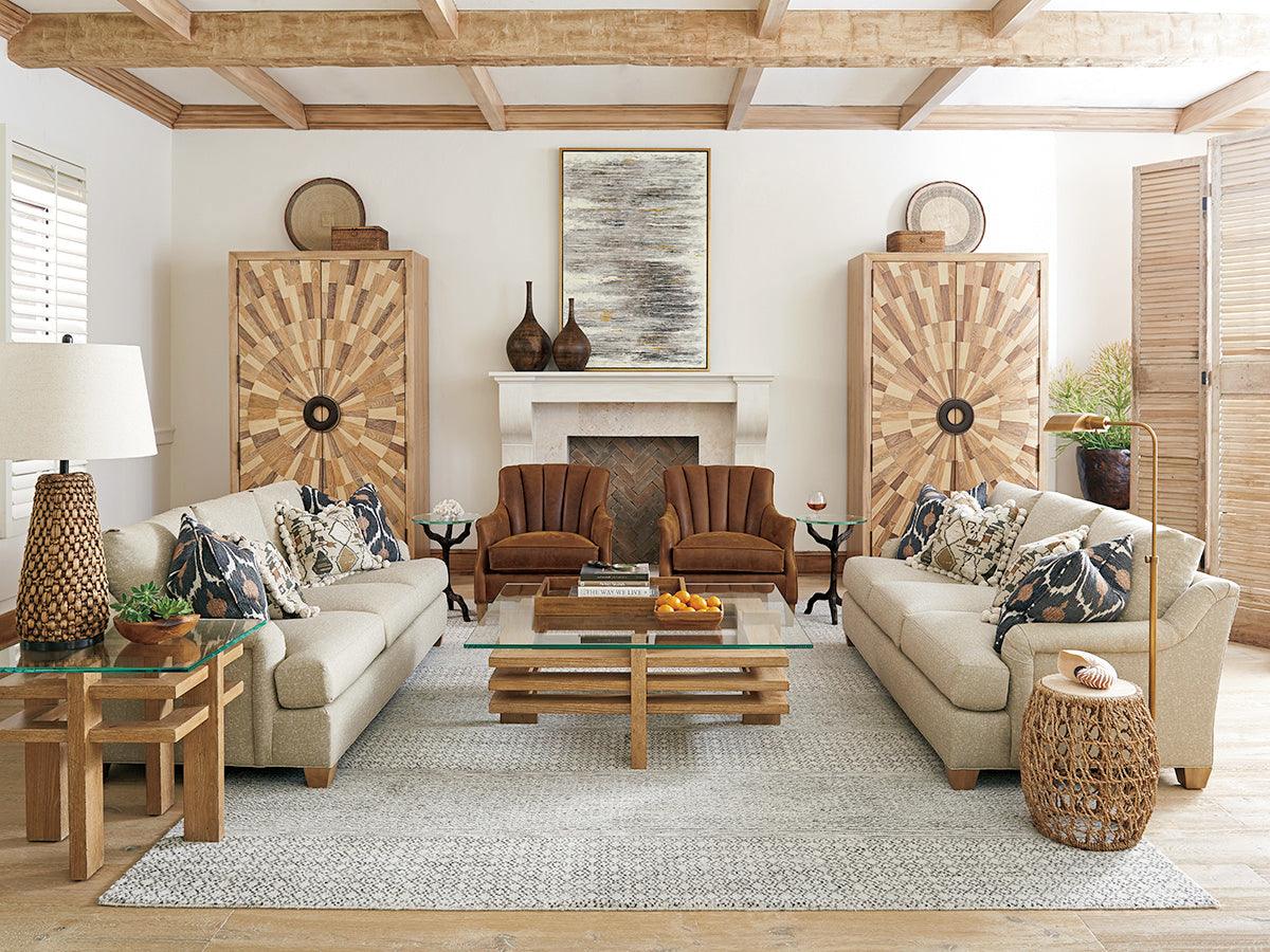 Los Altos Madrid Woven Accent Table - Frankwebs