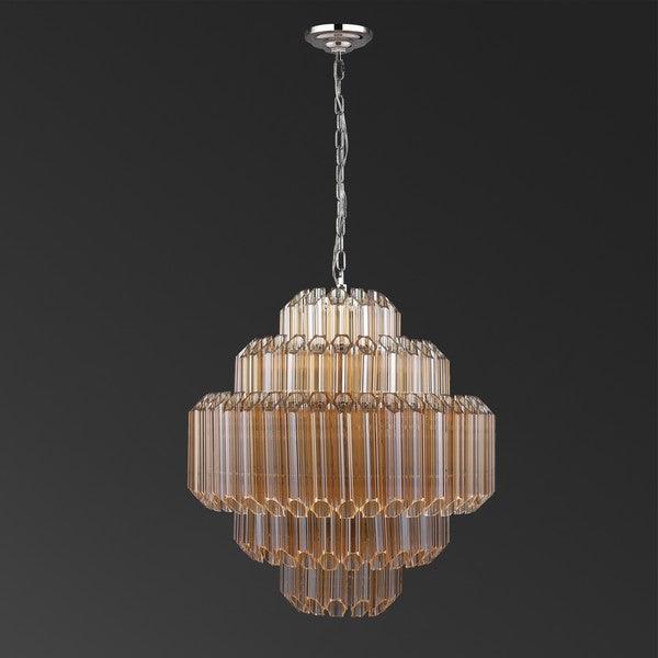 ADALINE GLASS CHANDELIER - Frankwebs