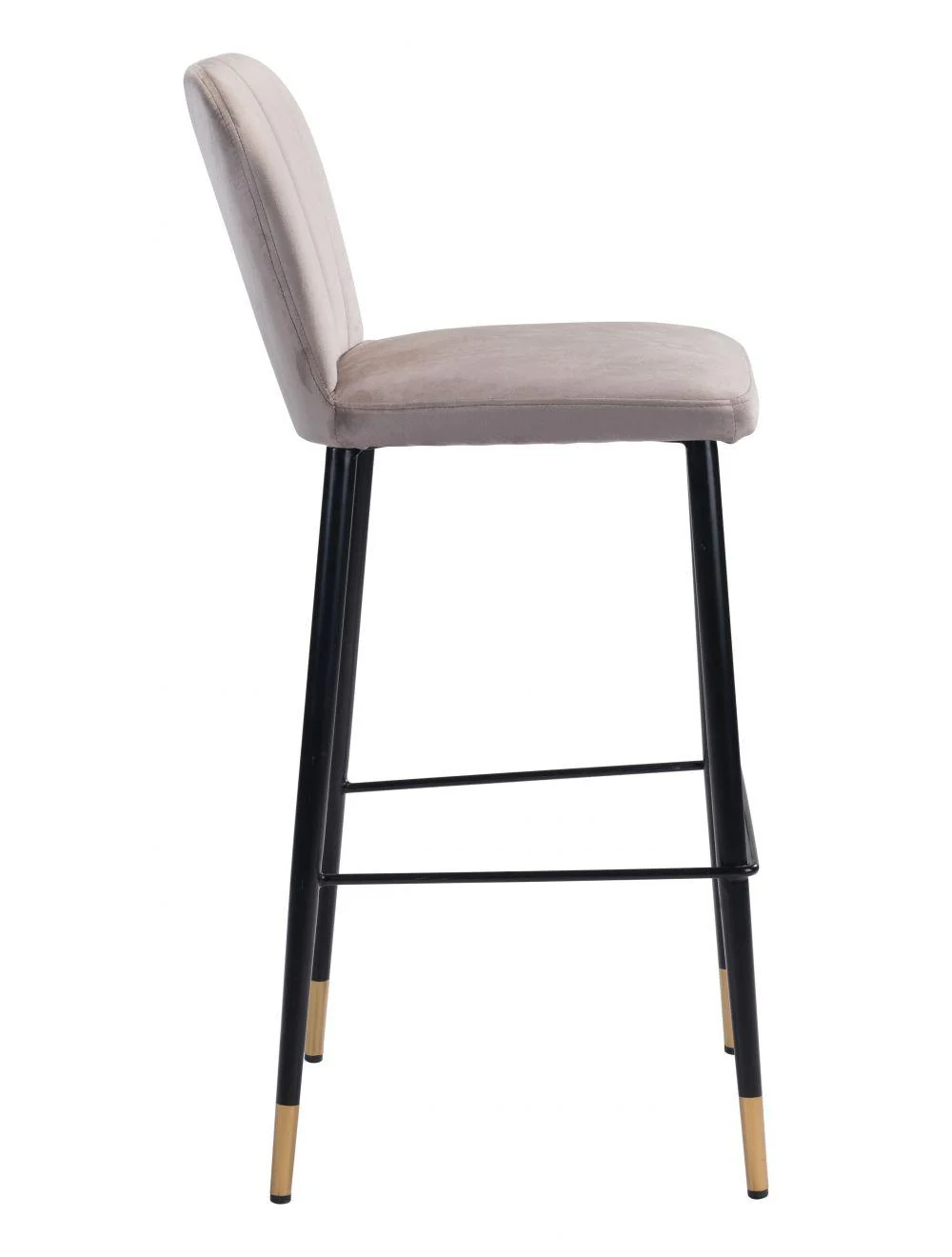 Manchester Bar Chair (Set of 2) Gray - Frankwebs