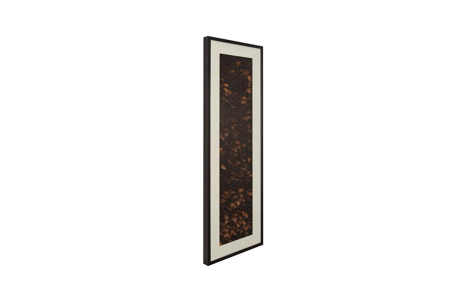 Flicker Wall Art, Rectangle, Black/Copper - Frankwebs